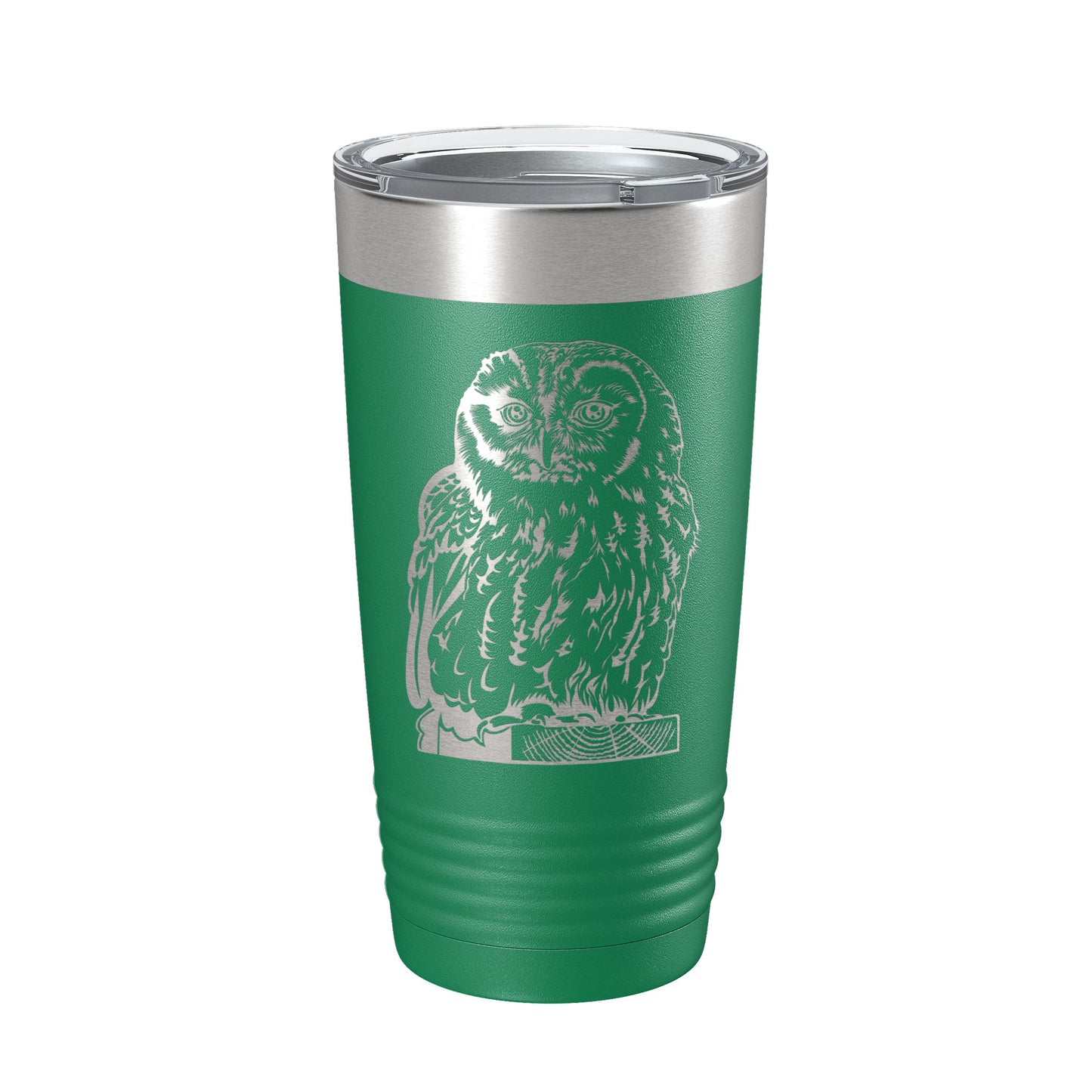 Owl Tumbler Travel Mug Insulated Laser Engraved Coffee Cup Owl Lover Gift Bird 20 oz-9