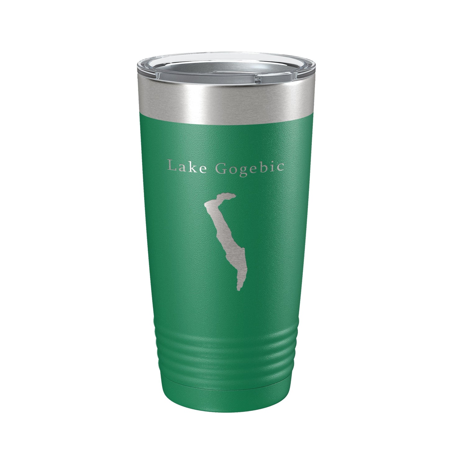 Lake Gogebic Map Tumbler Travel Mug Insulated Laser Engraved Coffee Cup Michigan 20 oz-9