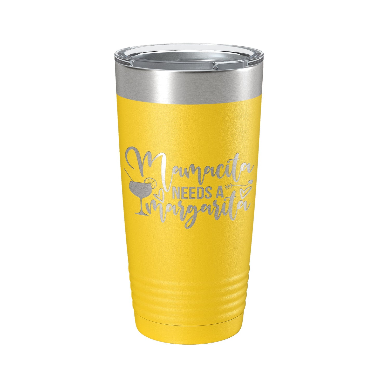 Mamacita Needs A Margarita Tumbler Funny Mom Travel Mug Mother's Day Gift Insulated Laser Engraved Coffee Cup Momma Mama Drink 20 oz-19