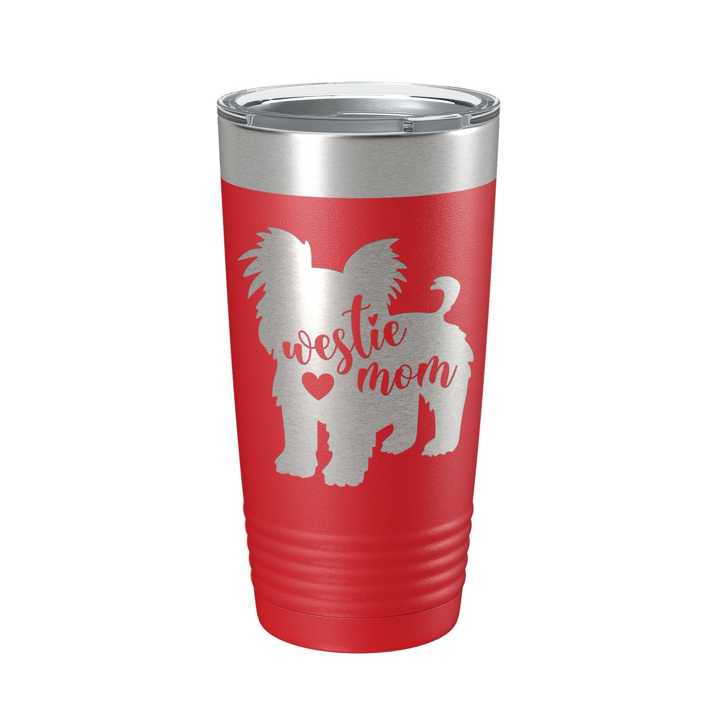 Westie Dog Mom Tumbler West Highland White Terrier Travel Mug Gift Insulated Laser Engraved Coffee Cup 20 oz-10
