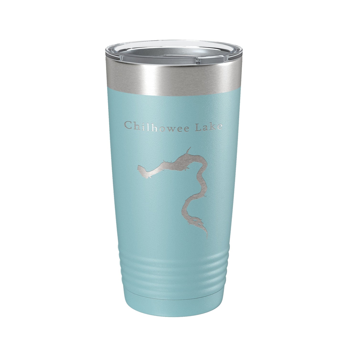 Chilhowee Lake Map Tumbler Travel Mug Insulated Laser Engraved Coffee Cup Tennessee 20 oz-13