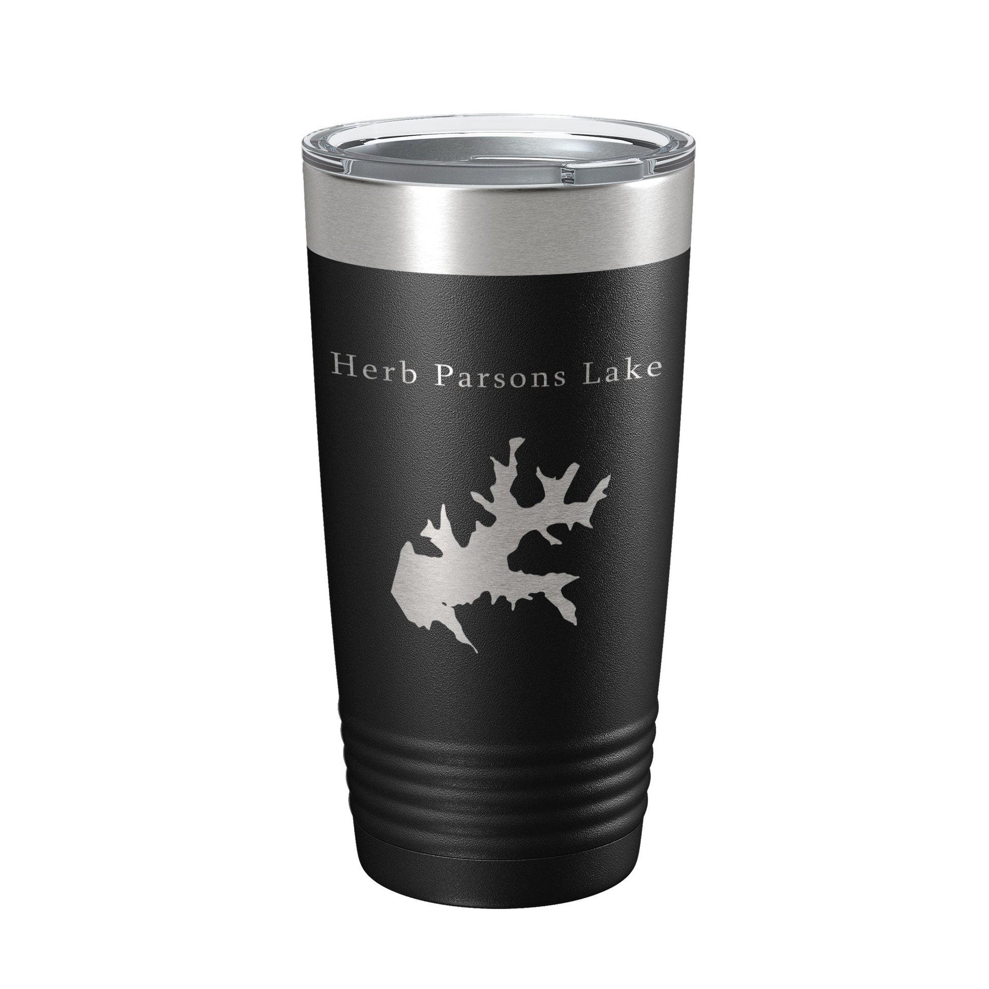 Herb Parsons Lake Map Tumbler Travel Mug Insulated Laser Engraved Coffee Cup Tennessee 20 oz-0