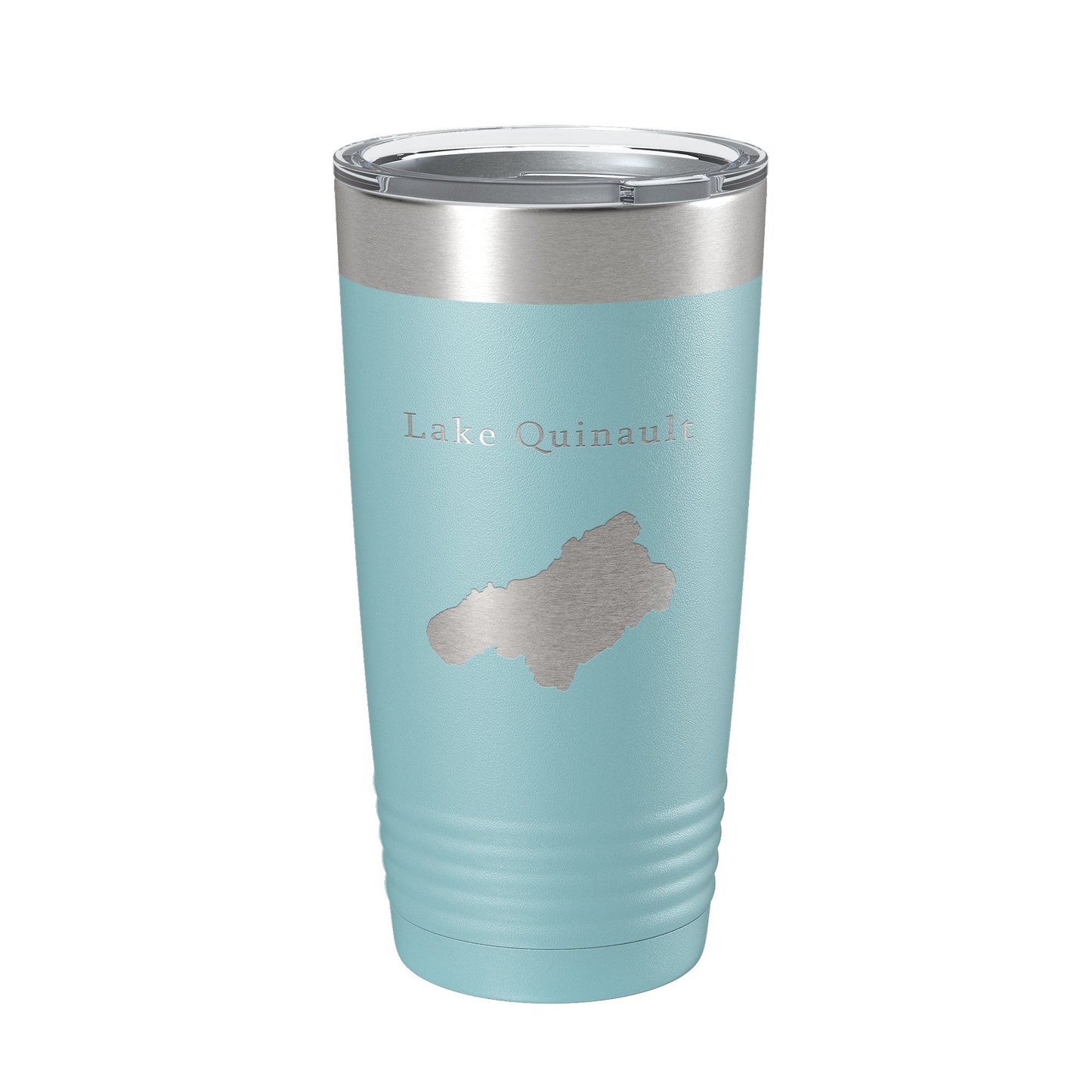 Lake Quinault Map Tumbler Travel Mug Insulated Laser Engraved Coffee Cup Washington 20 oz-13