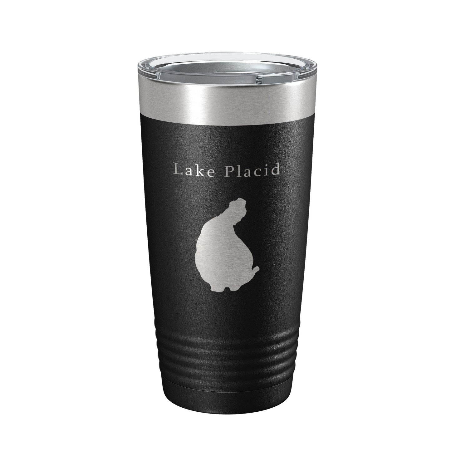 Lake Placid Map Tumbler Travel Mug Insulated Laser Engraved Coffee Cup Florida 20 oz-5