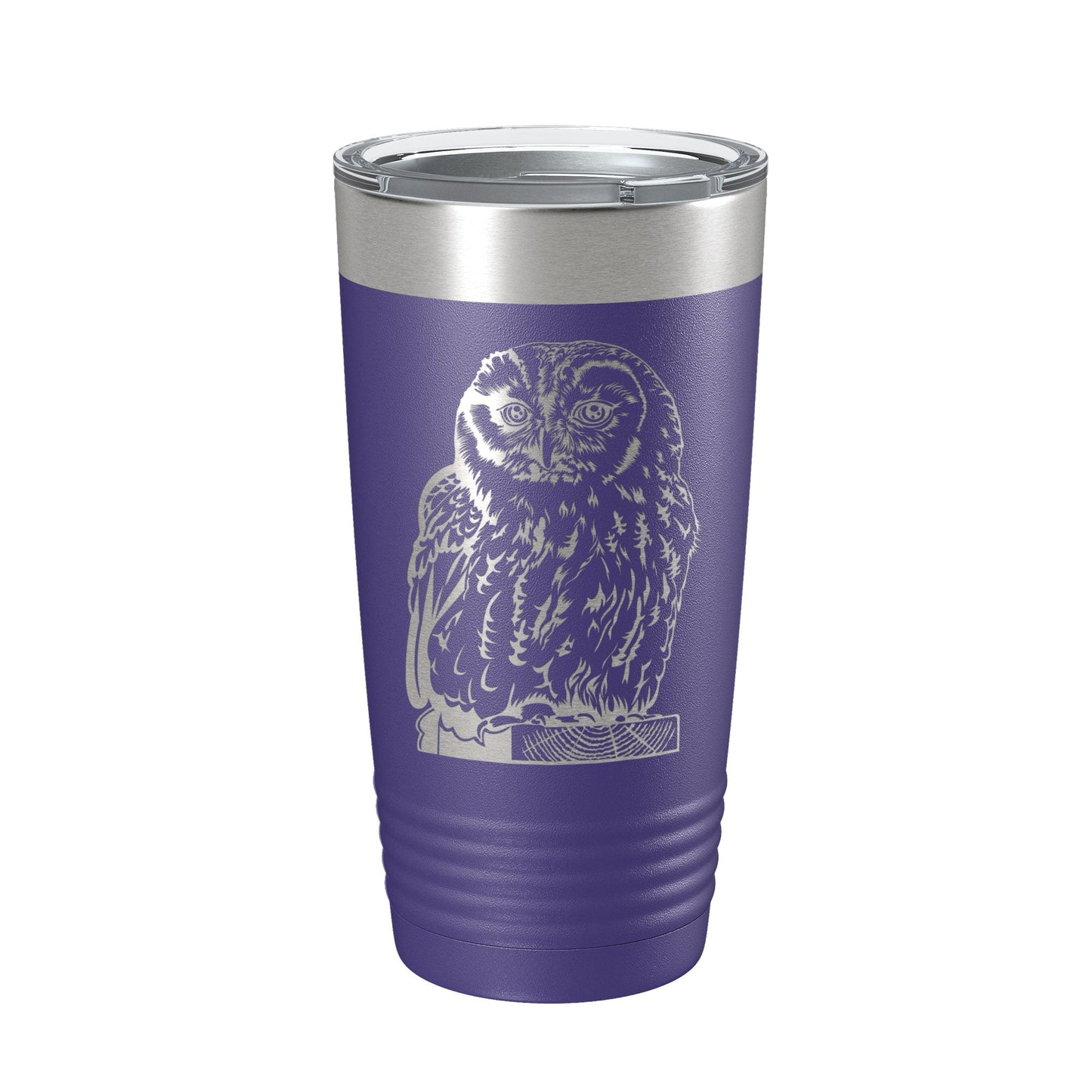 Owl Tumbler Travel Mug Insulated Laser Engraved Coffee Cup Owl Lover Gift Bird 20 oz-15