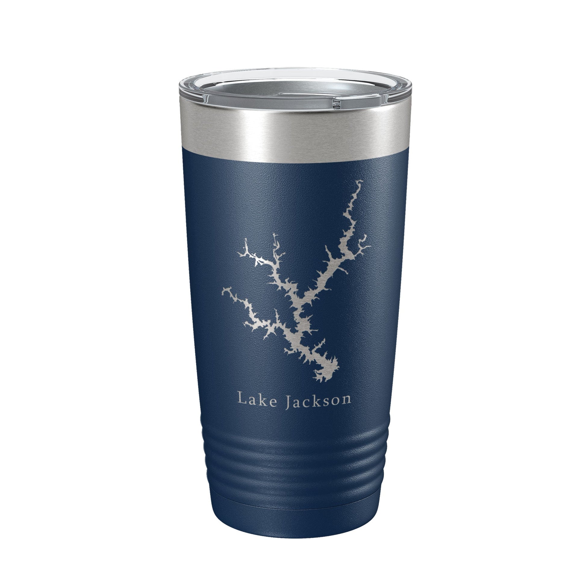 Lake Jackson Map Tumbler Travel Mug Insulated Laser Engraved Coffee Cup Georgia 20 oz-2