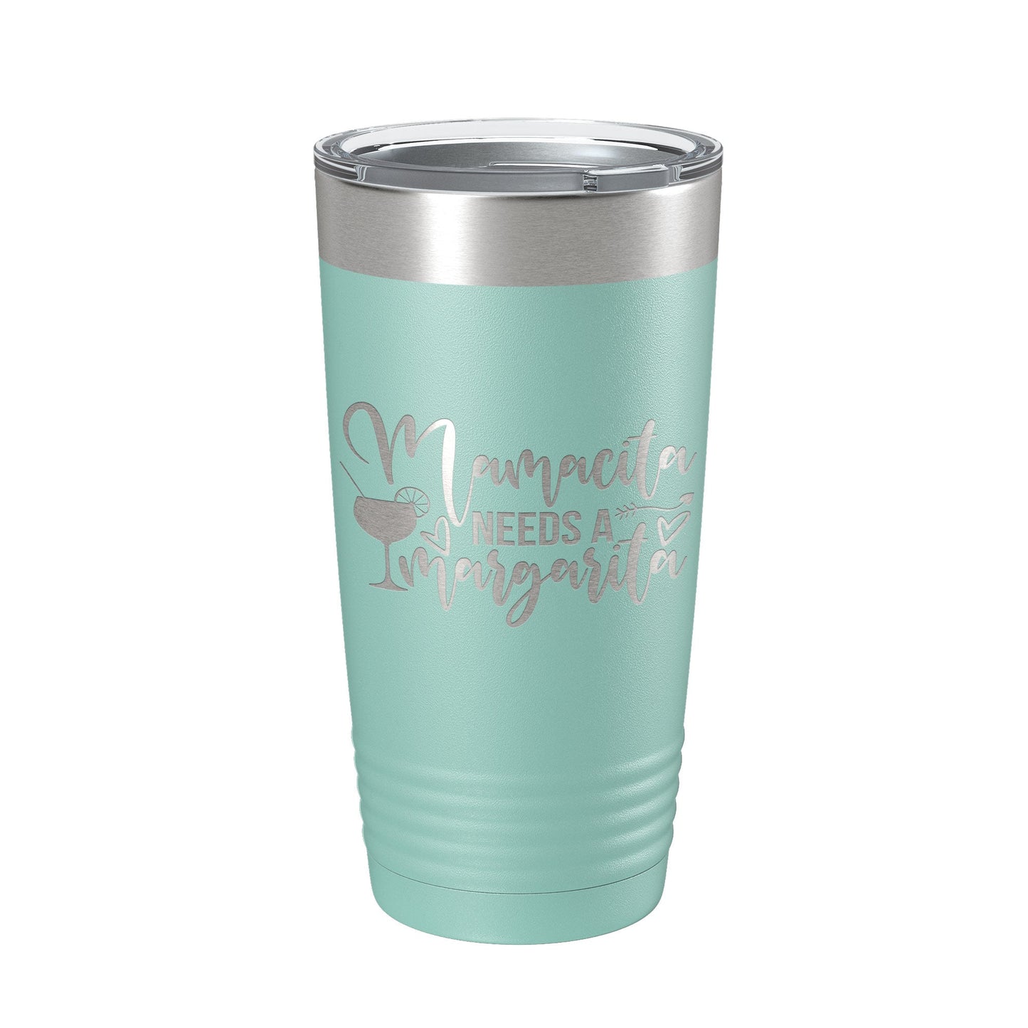 Mamacita Needs A Margarita Tumbler Funny Mom Travel Mug Mother's Day Gift Insulated Laser Engraved Coffee Cup Momma Mama Drink 20 oz-12