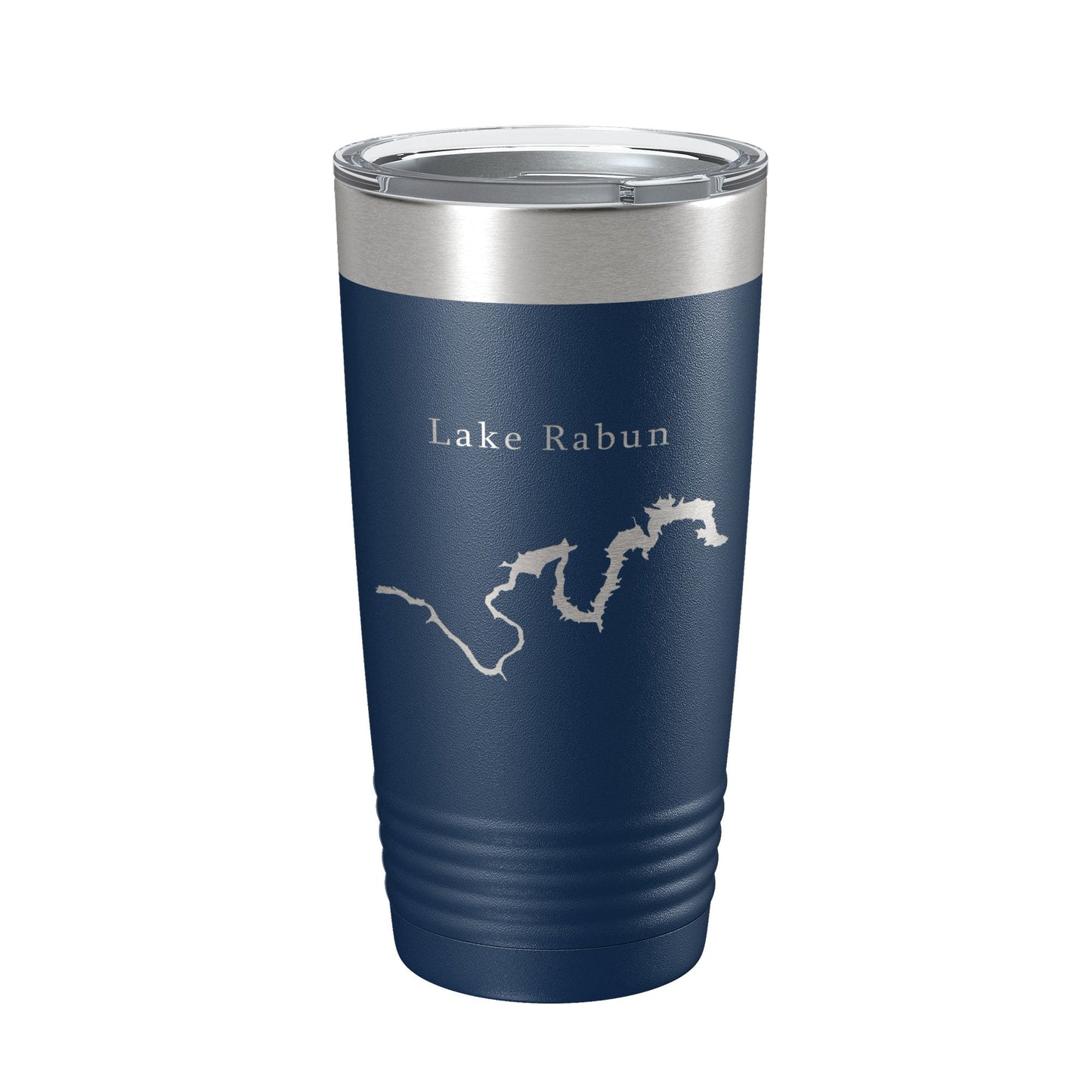 Lake Rabun Map Tumbler Travel Mug Insulated Laser Engraved Coffee Cup Georgia 20 oz-8