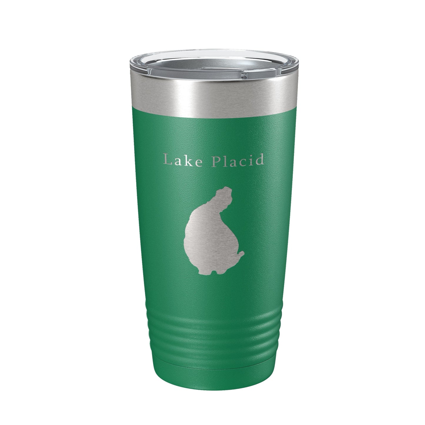 Lake Placid Map Tumbler Travel Mug Insulated Laser Engraved Coffee Cup Florida 20 oz-9