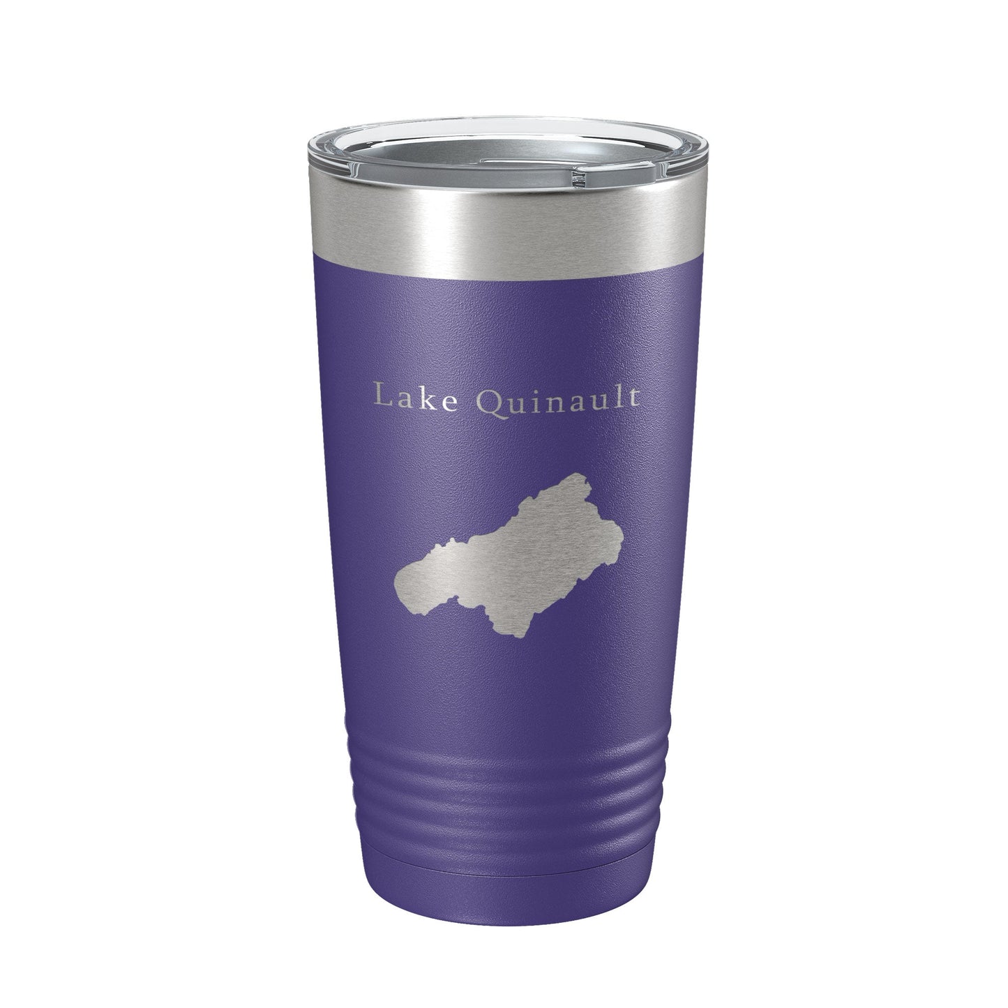 Lake Quinault Map Tumbler Travel Mug Insulated Laser Engraved Coffee Cup Washington 20 oz-15