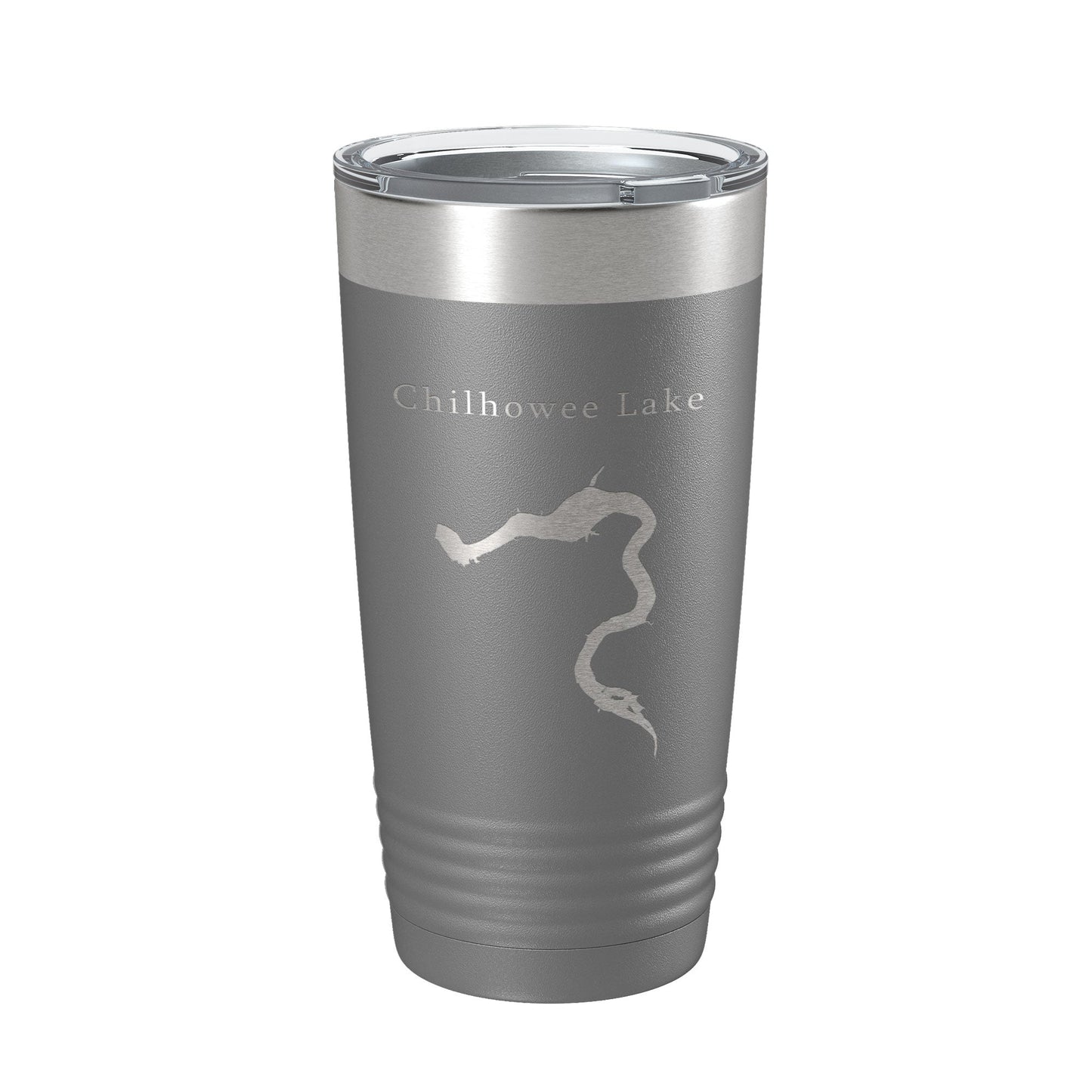 Chilhowee Lake Map Tumbler Travel Mug Insulated Laser Engraved Coffee Cup Tennessee 20 oz-16
