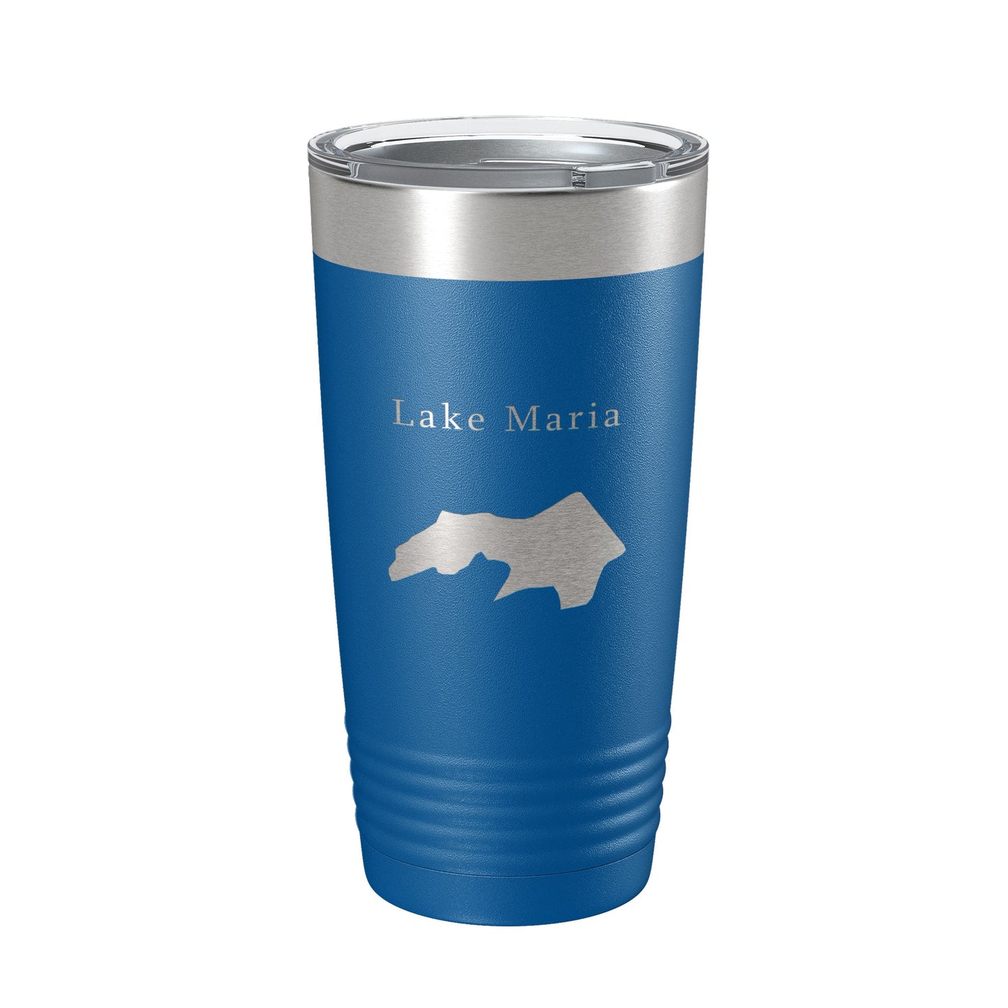 Lake Maria Map Tumbler Travel Mug Insulated Laser Engraved Coffee Cup Hot Springs Village Arkansas 20 oz-6