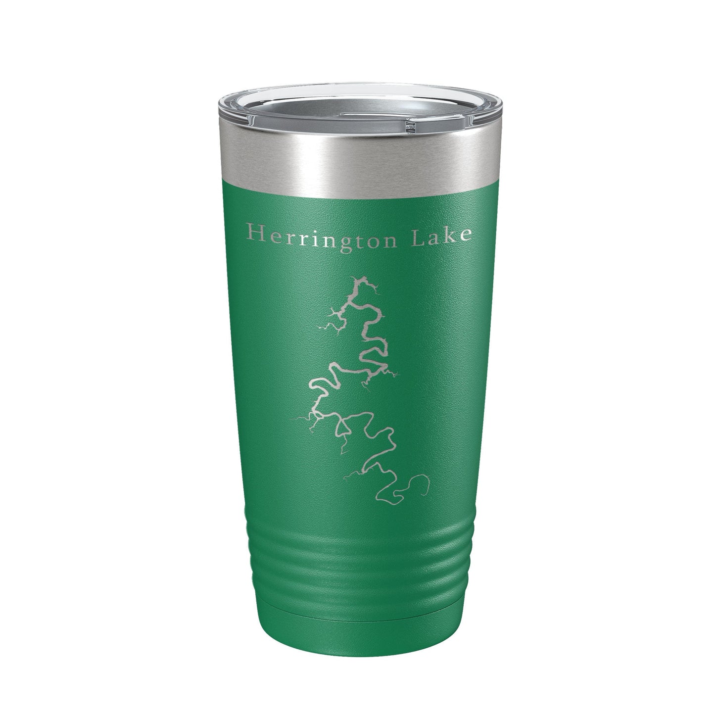 Herrington Lake Map Tumbler Travel Mug Insulated Laser Engraved Coffee Cup Kentucky 20 oz-9