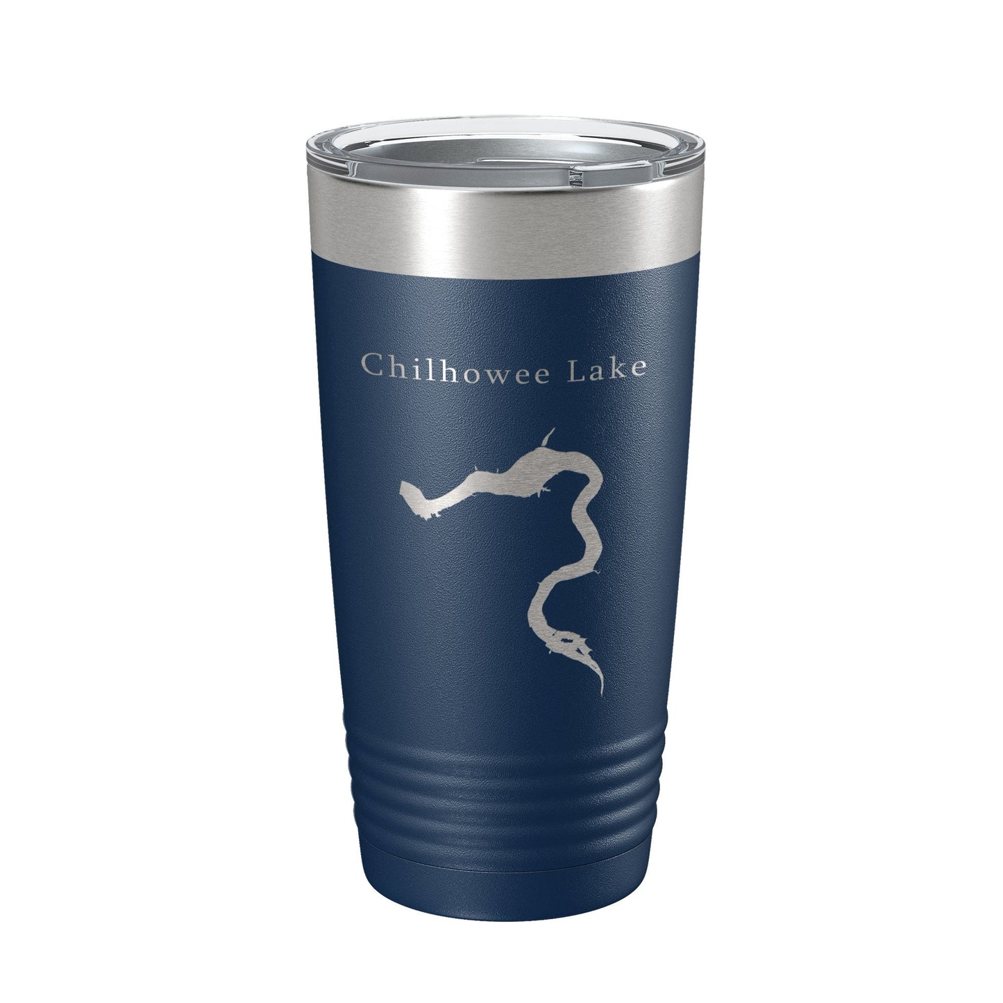 Chilhowee Lake Map Tumbler Travel Mug Insulated Laser Engraved Coffee Cup Tennessee 20 oz-8