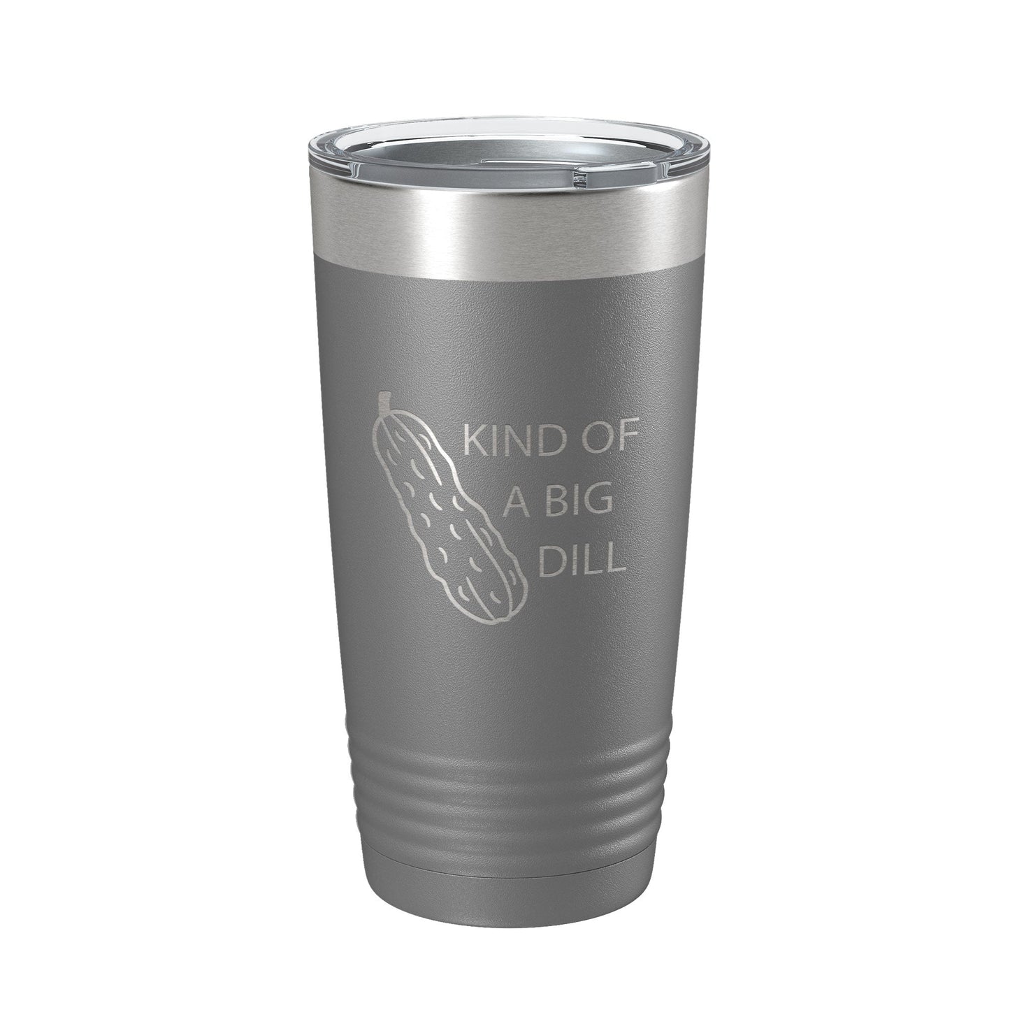 Kind Of A Big Dill Tumbler Funny Pickle Travel Mug Gift Insulated Laser Engraved Coffee Cup Deal 20 oz-16