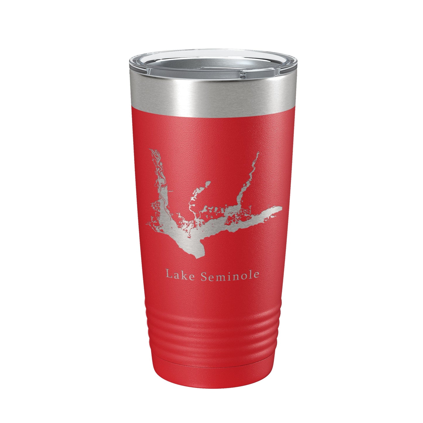 Lake Seminole Map Tumbler Travel Mug Insulated Laser Engraved Coffee Cup Georgia Florida 20 oz-10