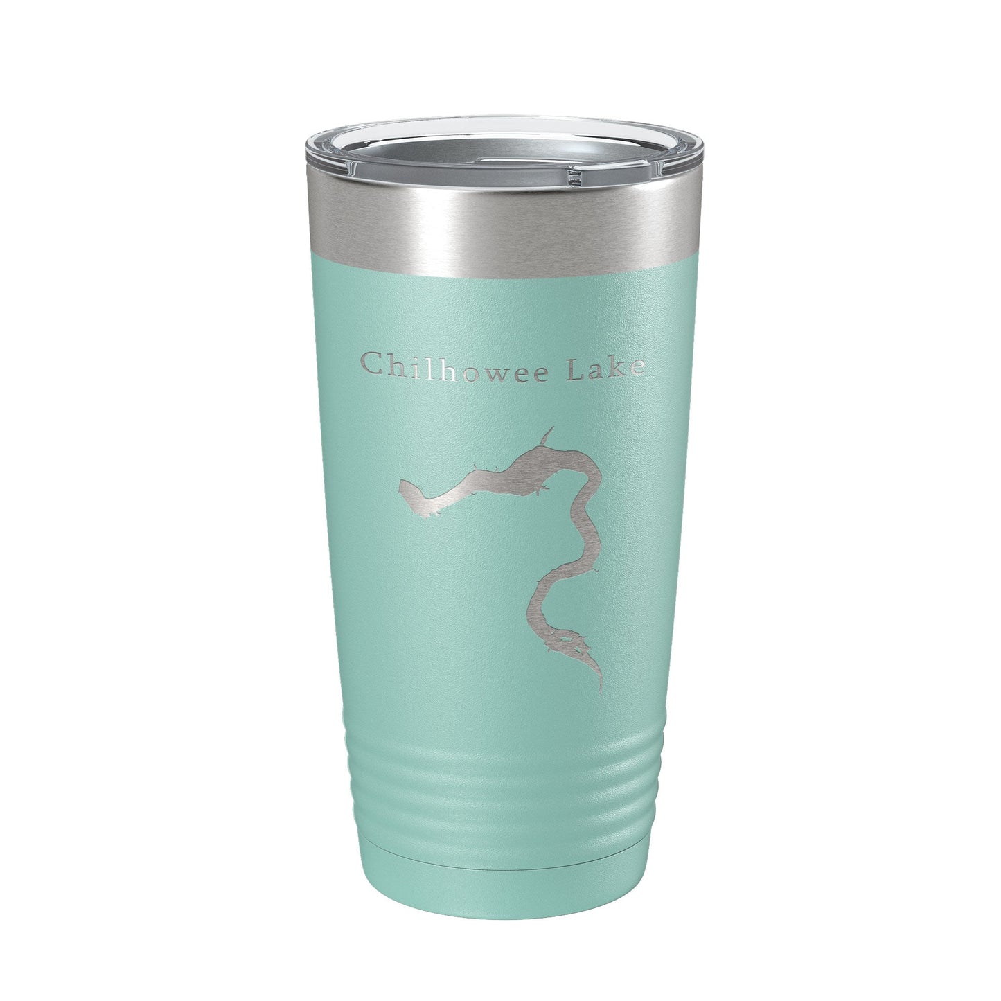 Chilhowee Lake Map Tumbler Travel Mug Insulated Laser Engraved Coffee Cup Tennessee 20 oz-12