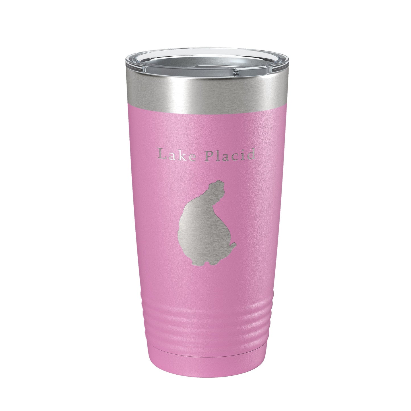 Lake Placid Map Tumbler Travel Mug Insulated Laser Engraved Coffee Cup Florida 20 oz-14