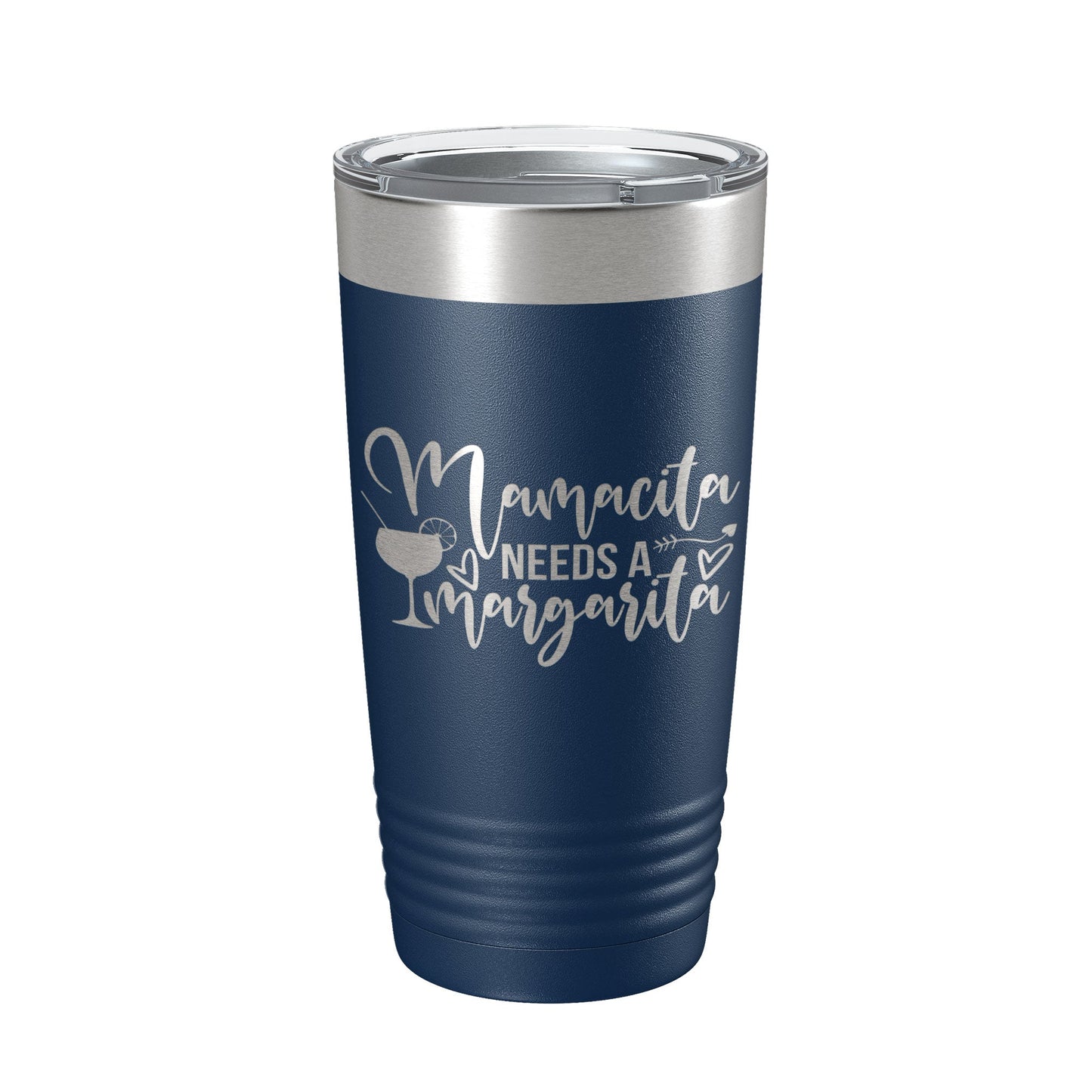 Mamacita Needs A Margarita Tumbler Funny Mom Travel Mug Mother's Day Gift Insulated Laser Engraved Coffee Cup Momma Mama Drink 20 oz-8
