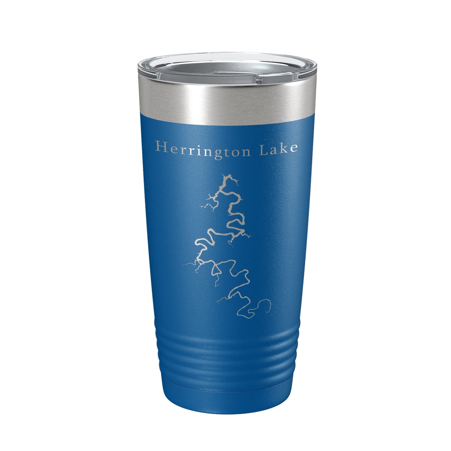 Herrington Lake Map Tumbler Travel Mug Insulated Laser Engraved Coffee Cup Kentucky 20 oz-6
