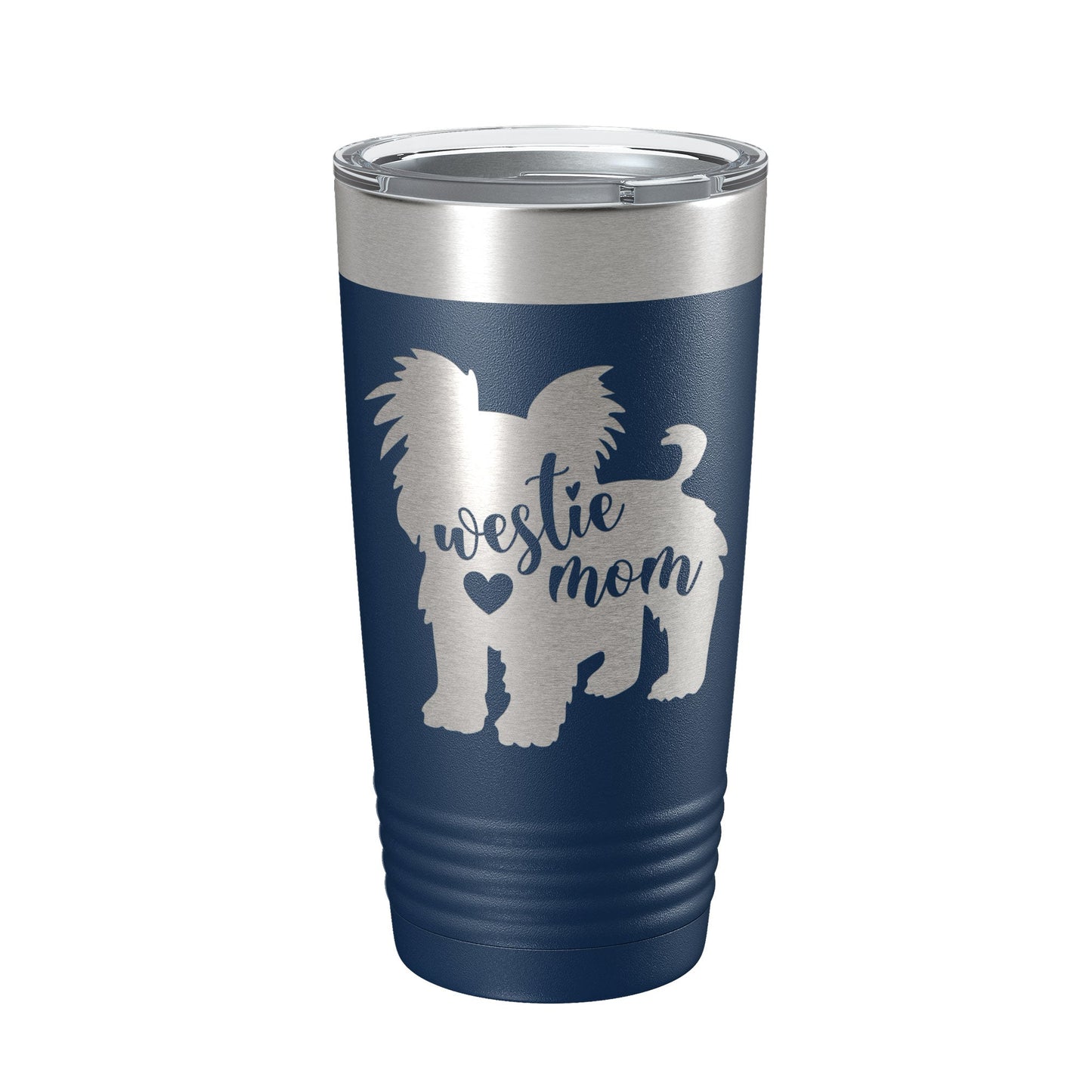 Westie Dog Mom Tumbler West Highland White Terrier Travel Mug Gift Insulated Laser Engraved Coffee Cup 20 oz-8
