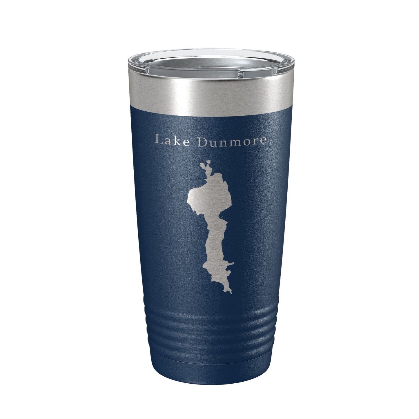 Lake Dunmore Map Tumbler Travel Mug Insulated Laser Engraved Coffee Cup Vermont 20 oz-8