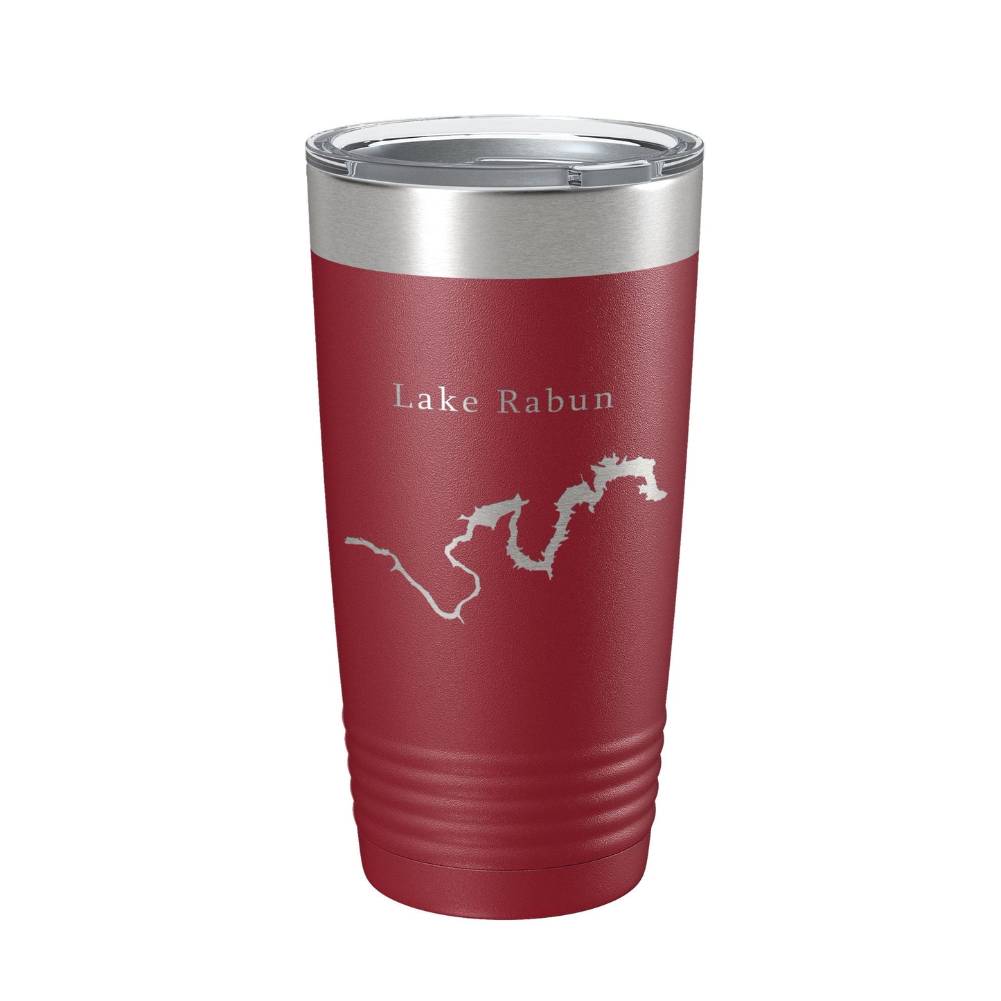 Lake Rabun Map Tumbler Travel Mug Insulated Laser Engraved Coffee Cup Georgia 20 oz-18