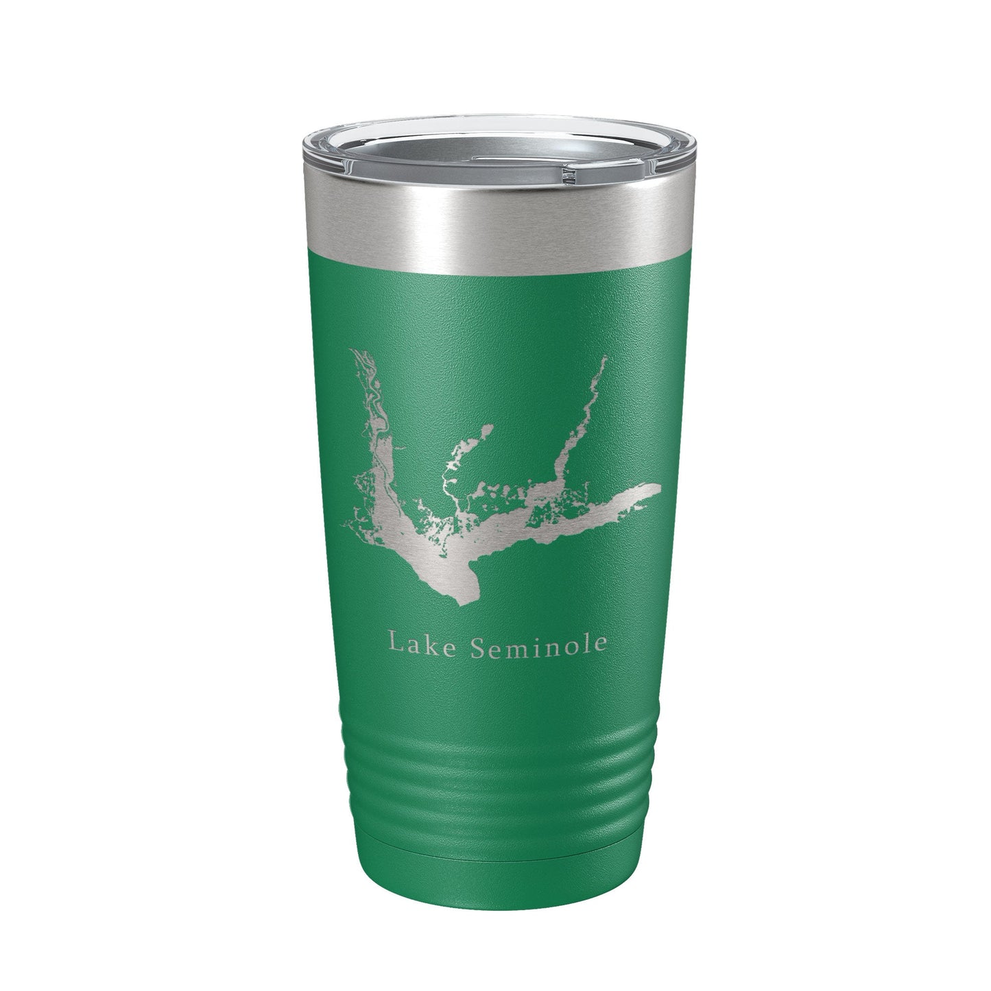 Lake Seminole Map Tumbler Travel Mug Insulated Laser Engraved Coffee Cup Georgia Florida 20 oz-9