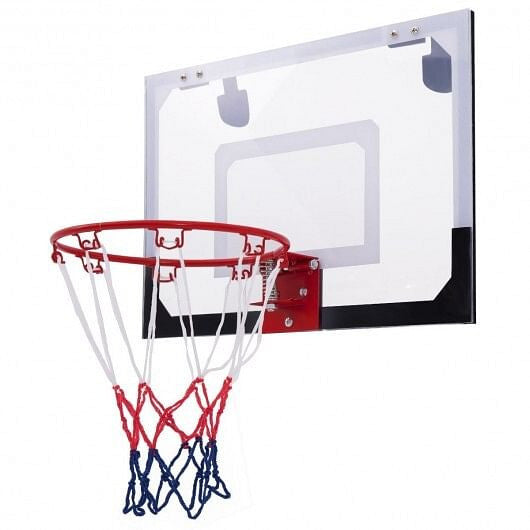 Over-The-Door Mini Basketball Hoop Includes Basketball and 2 Nets..-0