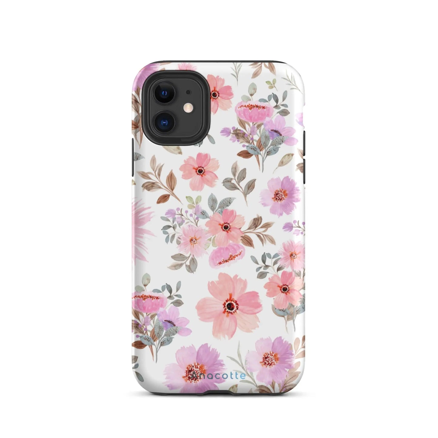 Anacotte Pure Vibes Sakula Pink Floral Design iPhone case-3
