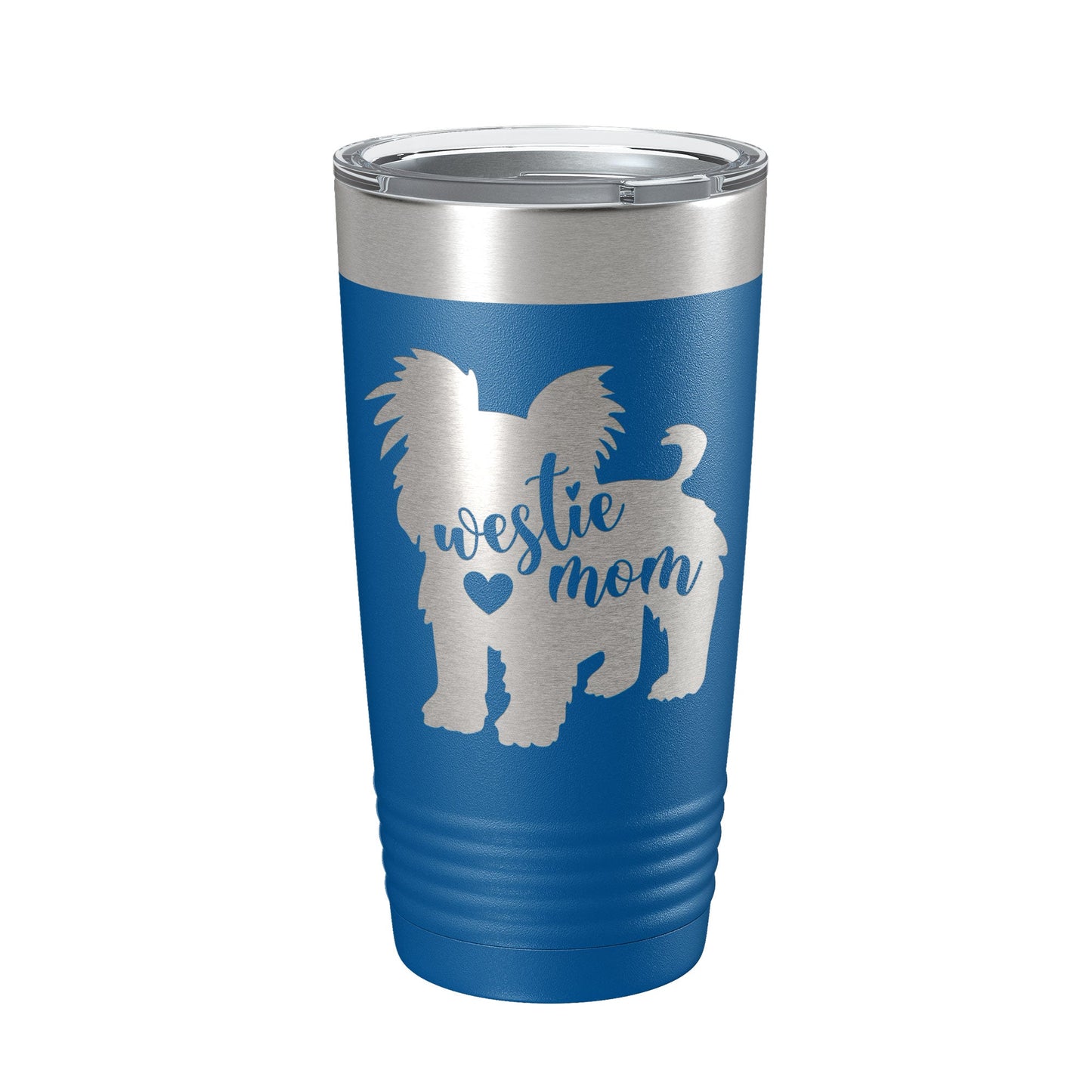 Westie Dog Mom Tumbler West Highland White Terrier Travel Mug Gift Insulated Laser Engraved Coffee Cup 20 oz-6