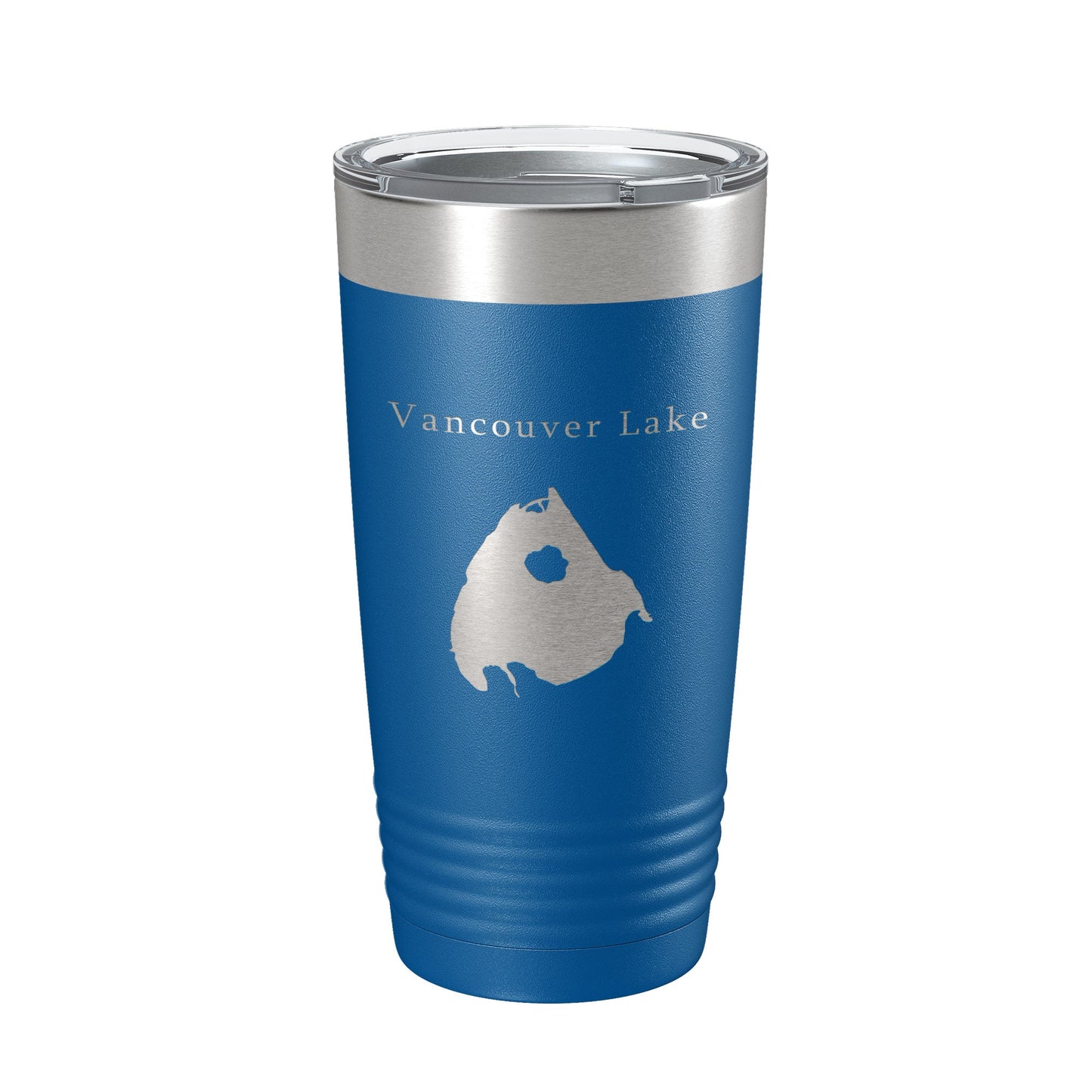 Vancouver Lake Map Tumbler Travel Mug Insulated Laser Engraved Coffee Cup Washington 20 oz-6