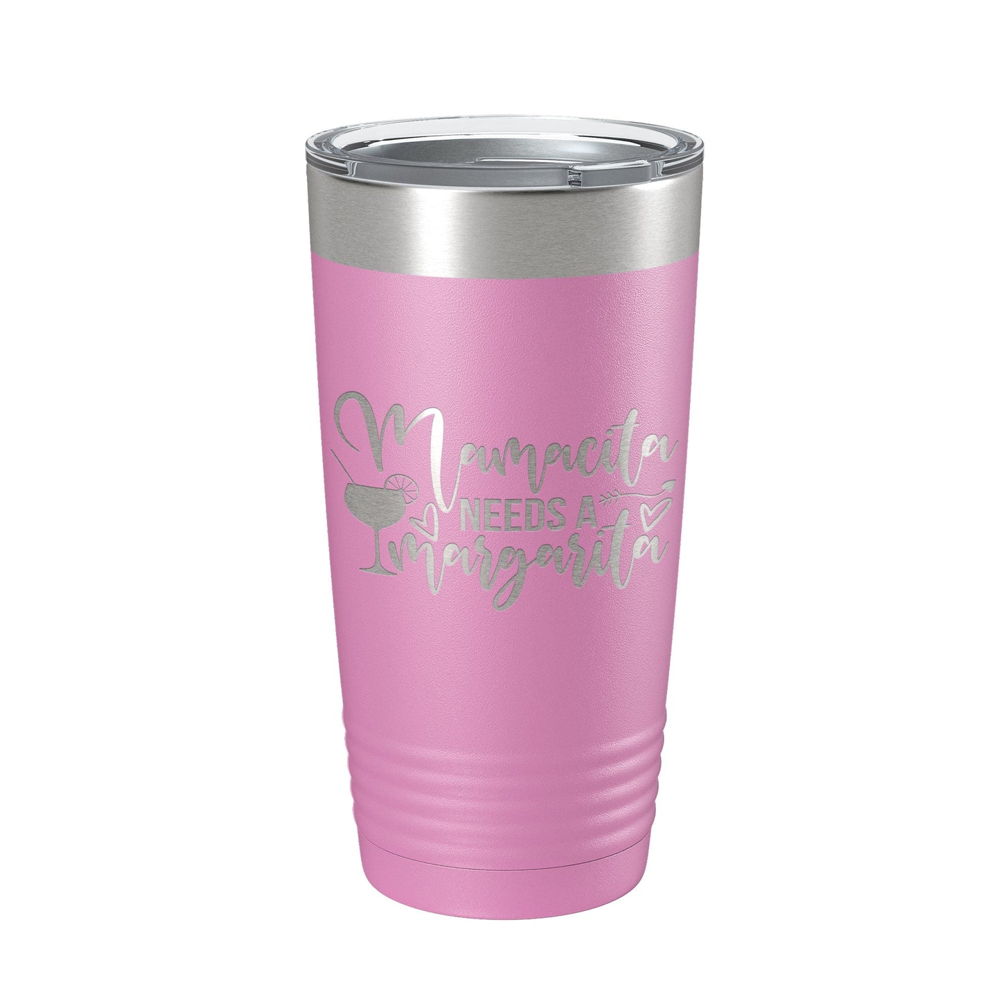 Mamacita Needs A Margarita Tumbler Funny Mom Travel Mug Mother's Day Gift Insulated Laser Engraved Coffee Cup Momma Mama Drink 20 oz-14