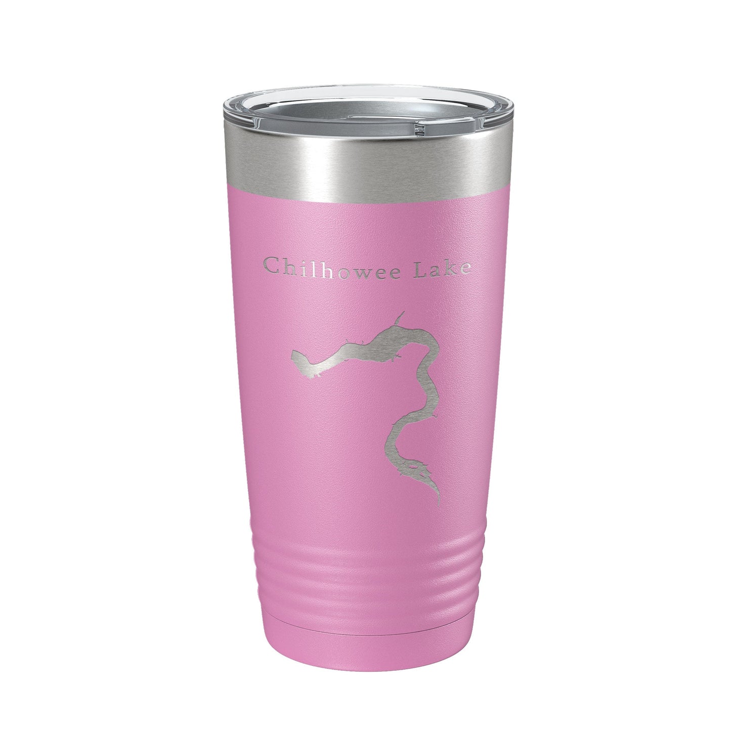 Chilhowee Lake Map Tumbler Travel Mug Insulated Laser Engraved Coffee Cup Tennessee 20 oz-14