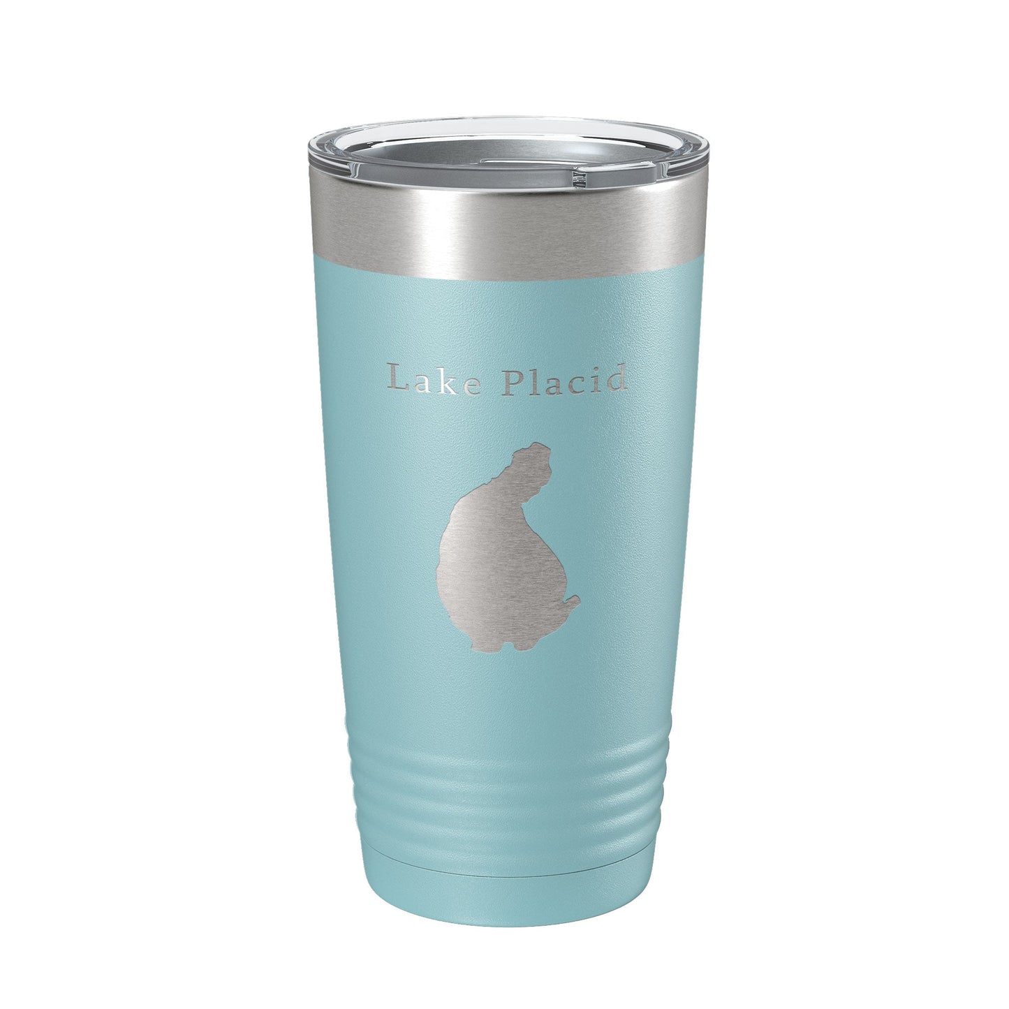 Lake Placid Map Tumbler Travel Mug Insulated Laser Engraved Coffee Cup Florida 20 oz-13