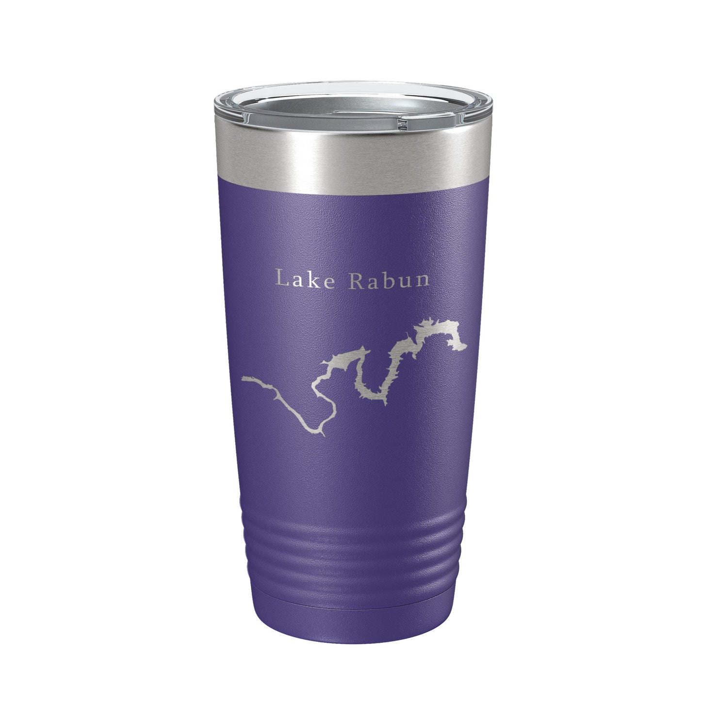 Lake Rabun Map Tumbler Travel Mug Insulated Laser Engraved Coffee Cup Georgia 20 oz-15