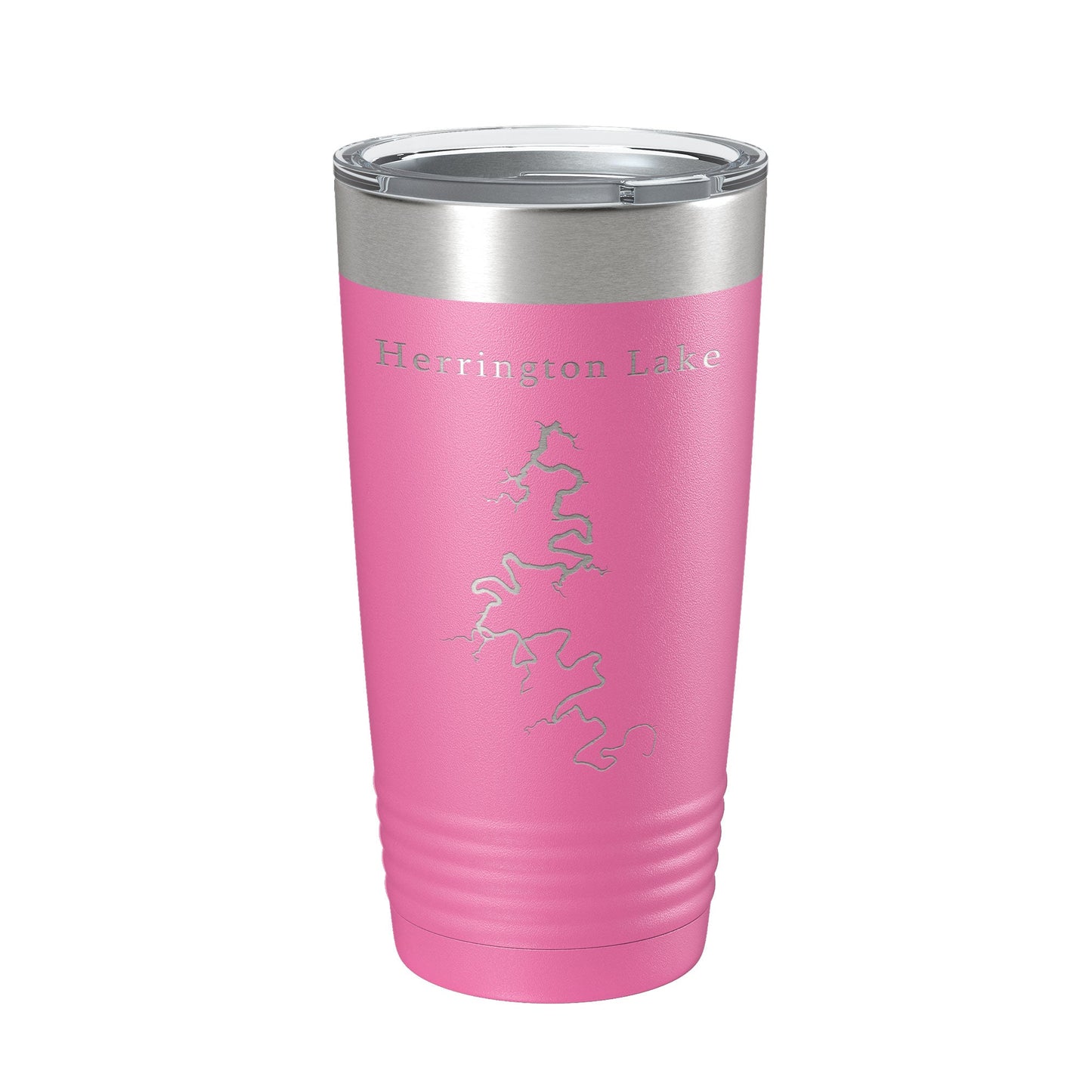 Herrington Lake Map Tumbler Travel Mug Insulated Laser Engraved Coffee Cup Kentucky 20 oz-11