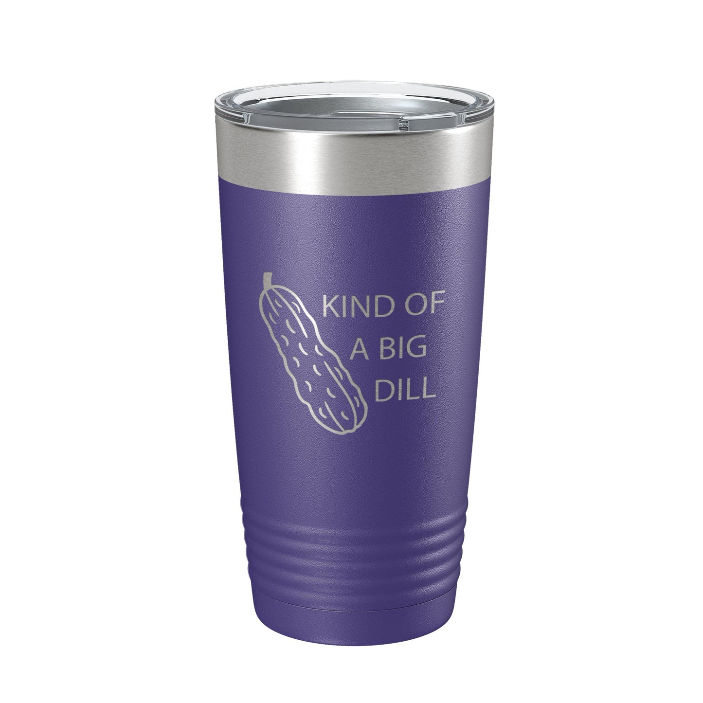 Kind Of A Big Dill Tumbler Funny Pickle Travel Mug Gift Insulated Laser Engraved Coffee Cup Deal 20 oz-15
