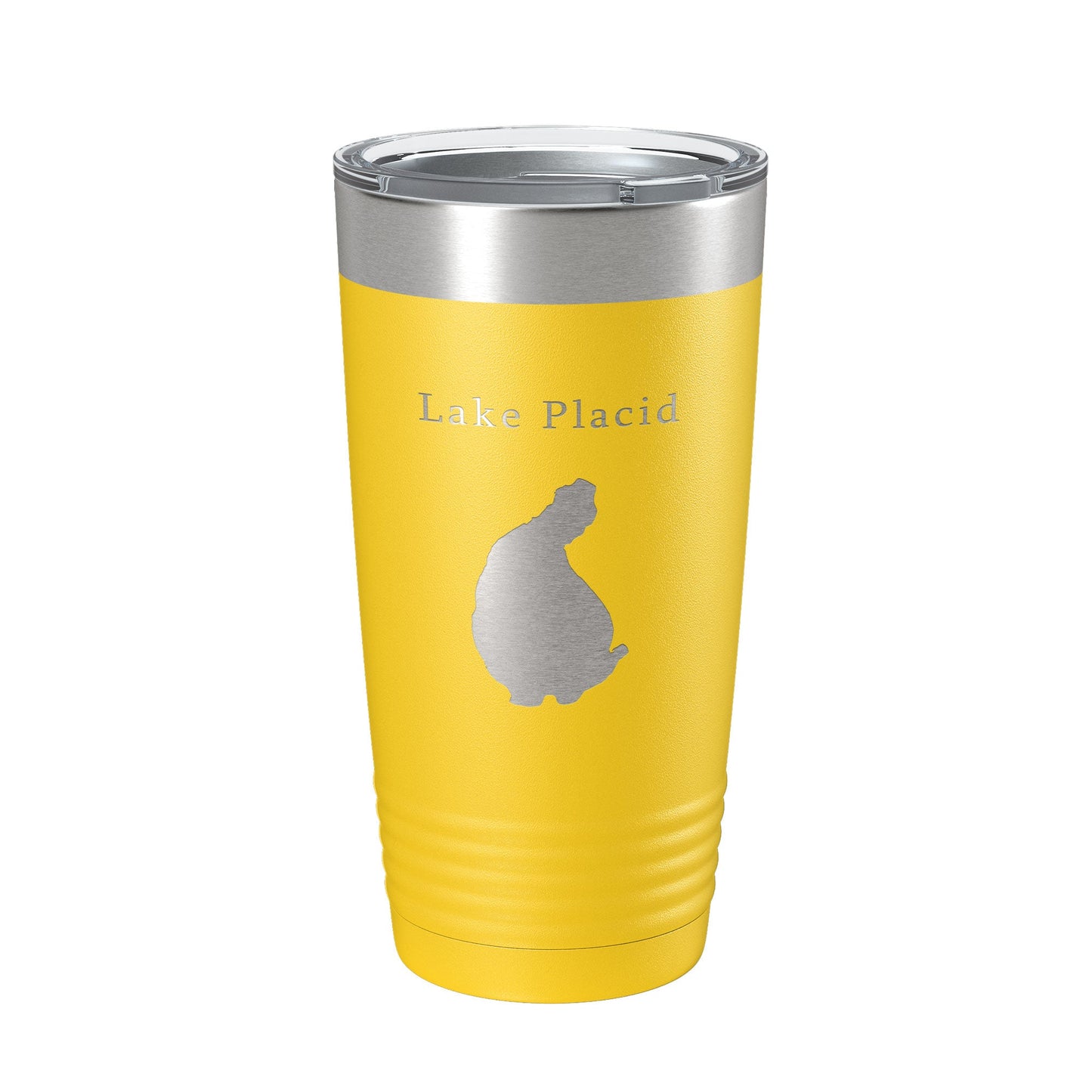Lake Placid Map Tumbler Travel Mug Insulated Laser Engraved Coffee Cup Florida 20 oz-19