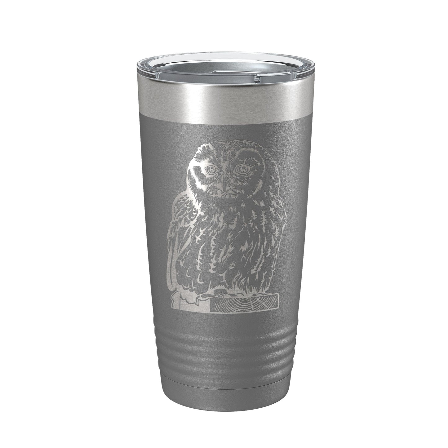 Owl Tumbler Travel Mug Insulated Laser Engraved Coffee Cup Owl Lover Gift Bird 20 oz-16