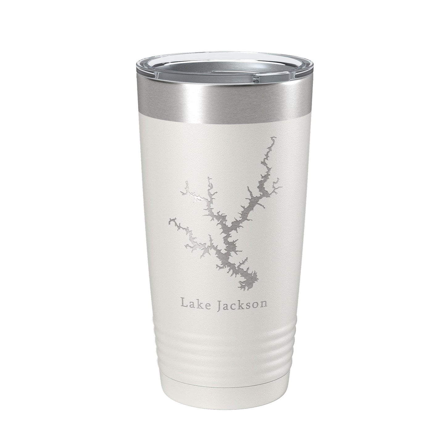 Lake Jackson Map Tumbler Travel Mug Insulated Laser Engraved Coffee Cup Georgia 20 oz-1
