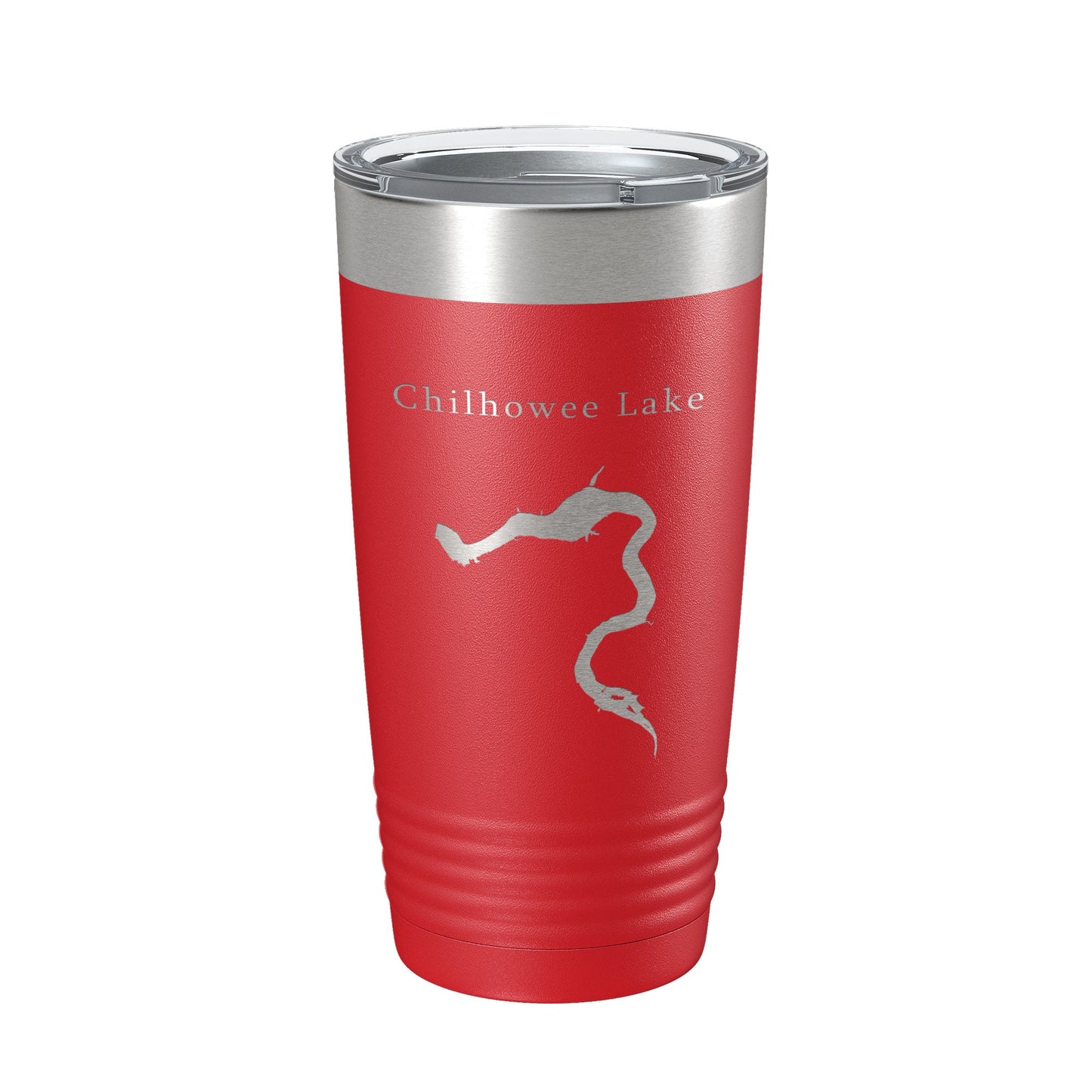 Chilhowee Lake Map Tumbler Travel Mug Insulated Laser Engraved Coffee Cup Tennessee 20 oz-10