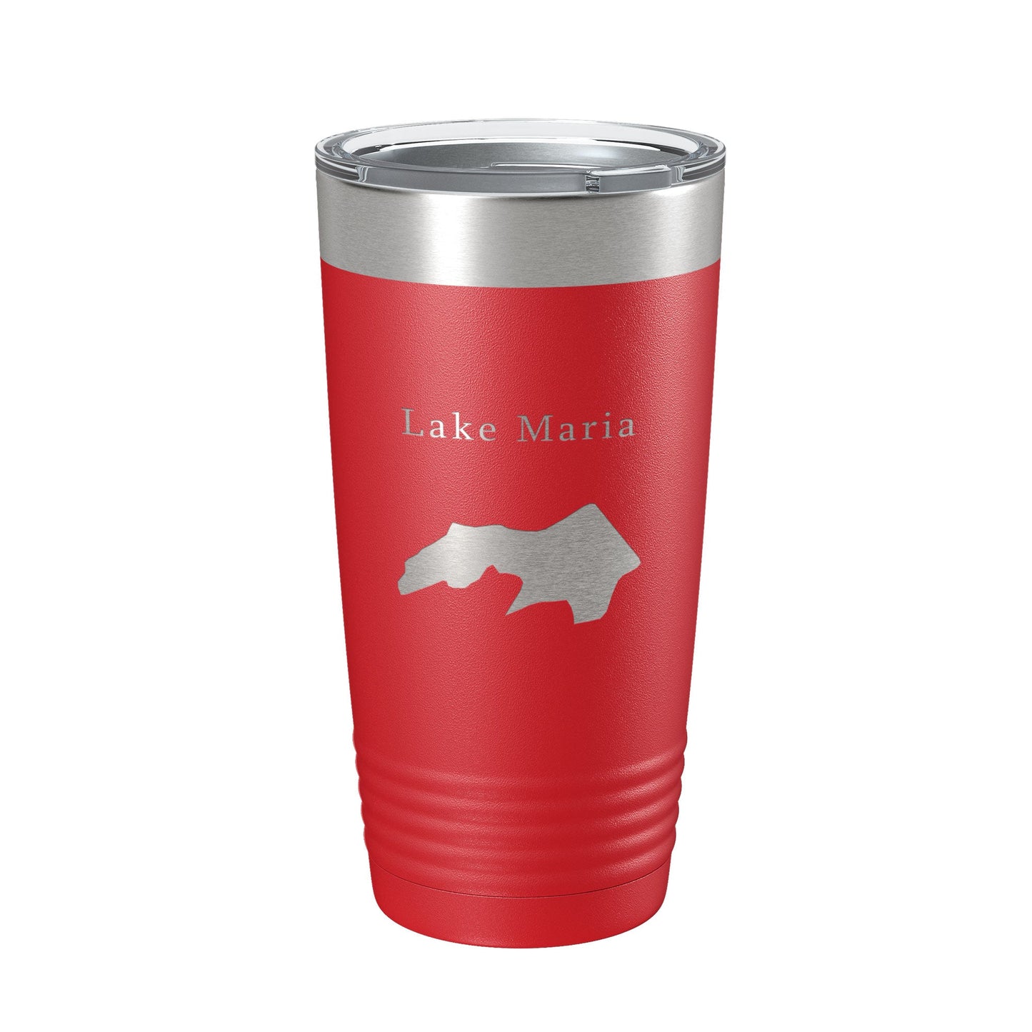 Lake Maria Map Tumbler Travel Mug Insulated Laser Engraved Coffee Cup Hot Springs Village Arkansas 20 oz-10