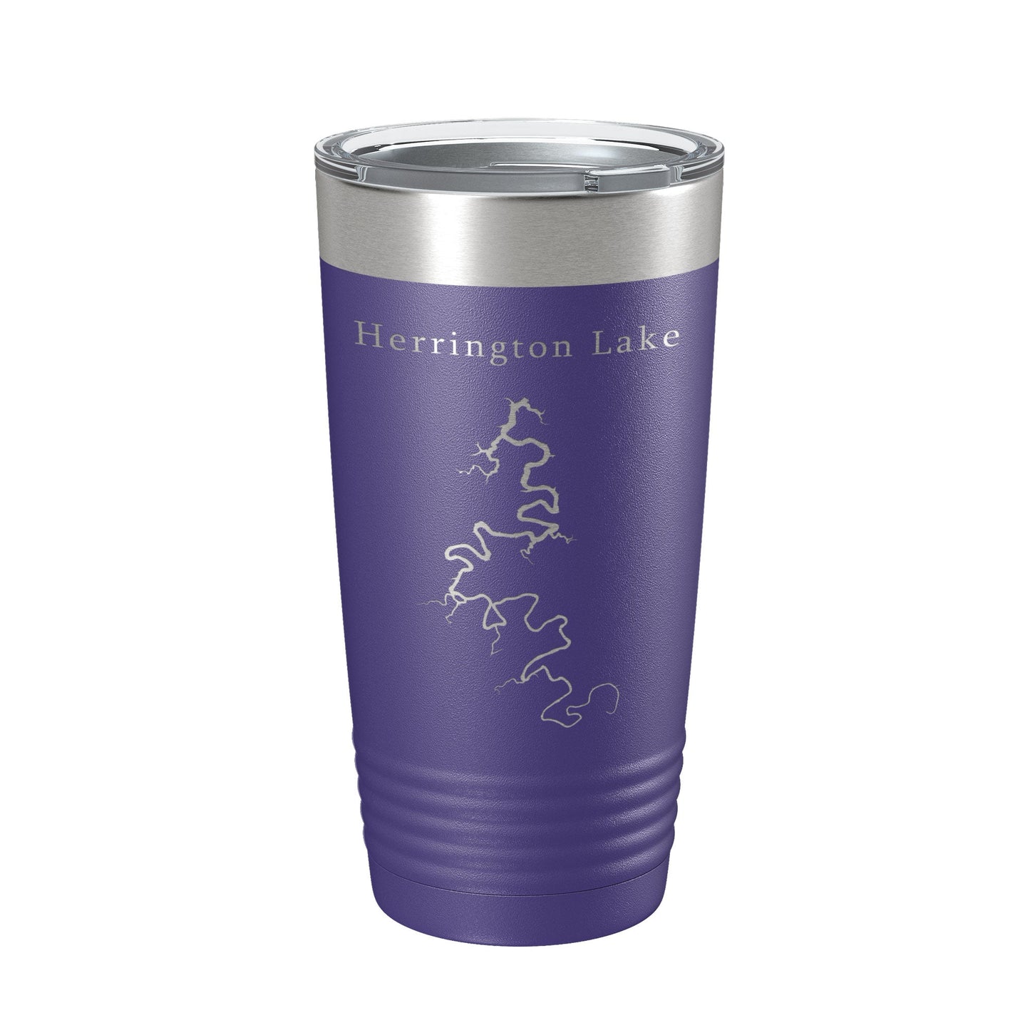 Herrington Lake Map Tumbler Travel Mug Insulated Laser Engraved Coffee Cup Kentucky 20 oz-15
