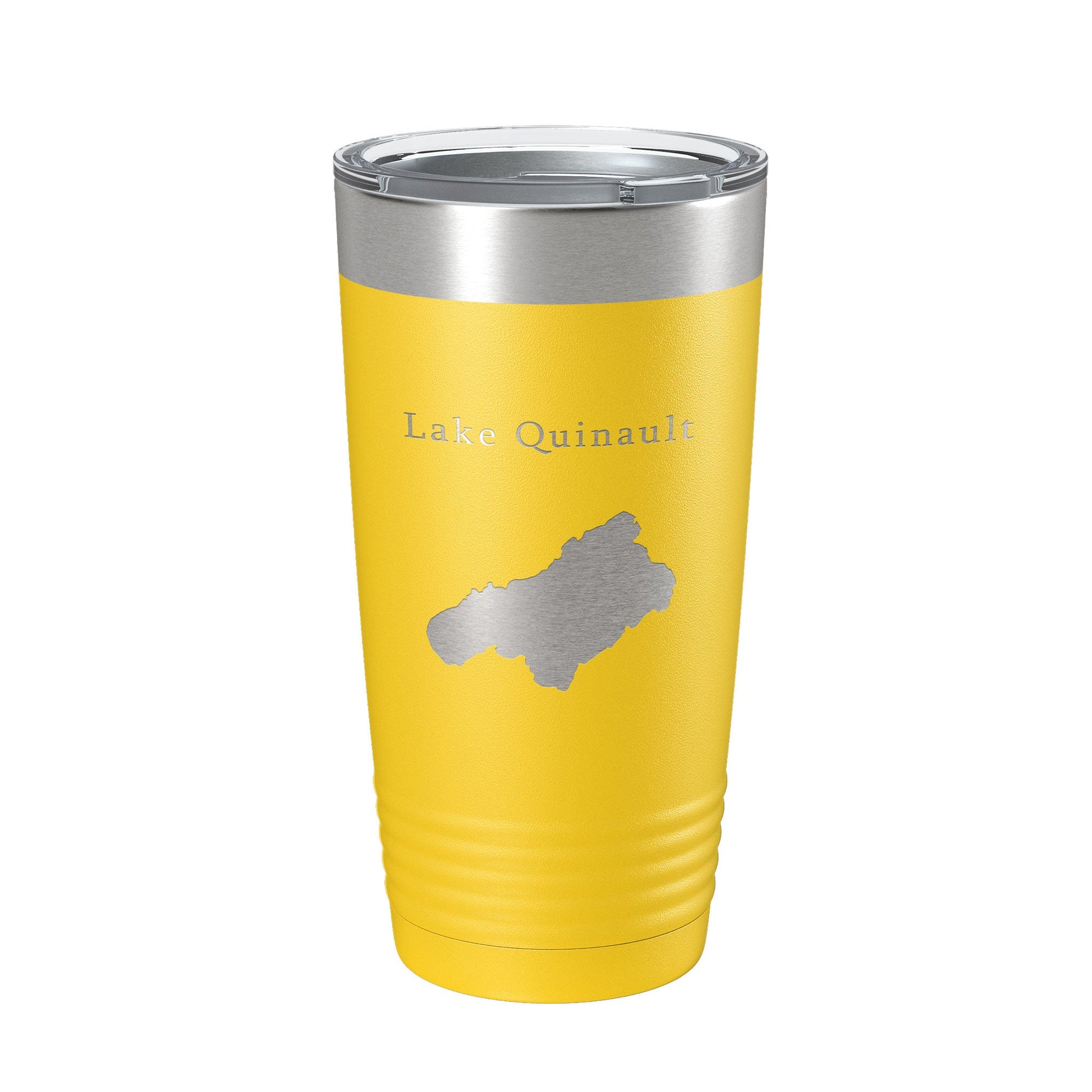 Lake Quinault Map Tumbler Travel Mug Insulated Laser Engraved Coffee Cup Washington 20 oz-4