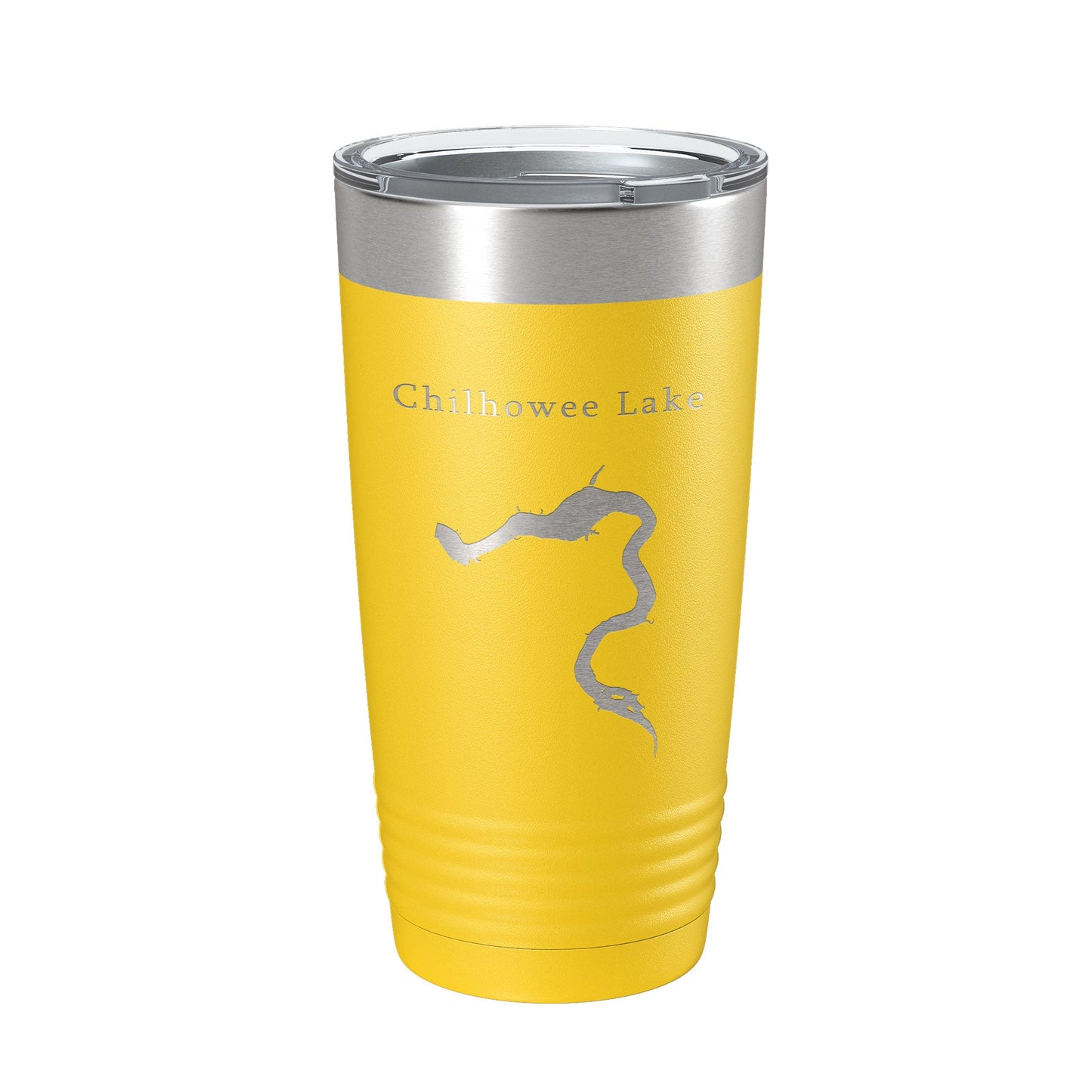 Chilhowee Lake Map Tumbler Travel Mug Insulated Laser Engraved Coffee Cup Tennessee 20 oz-19