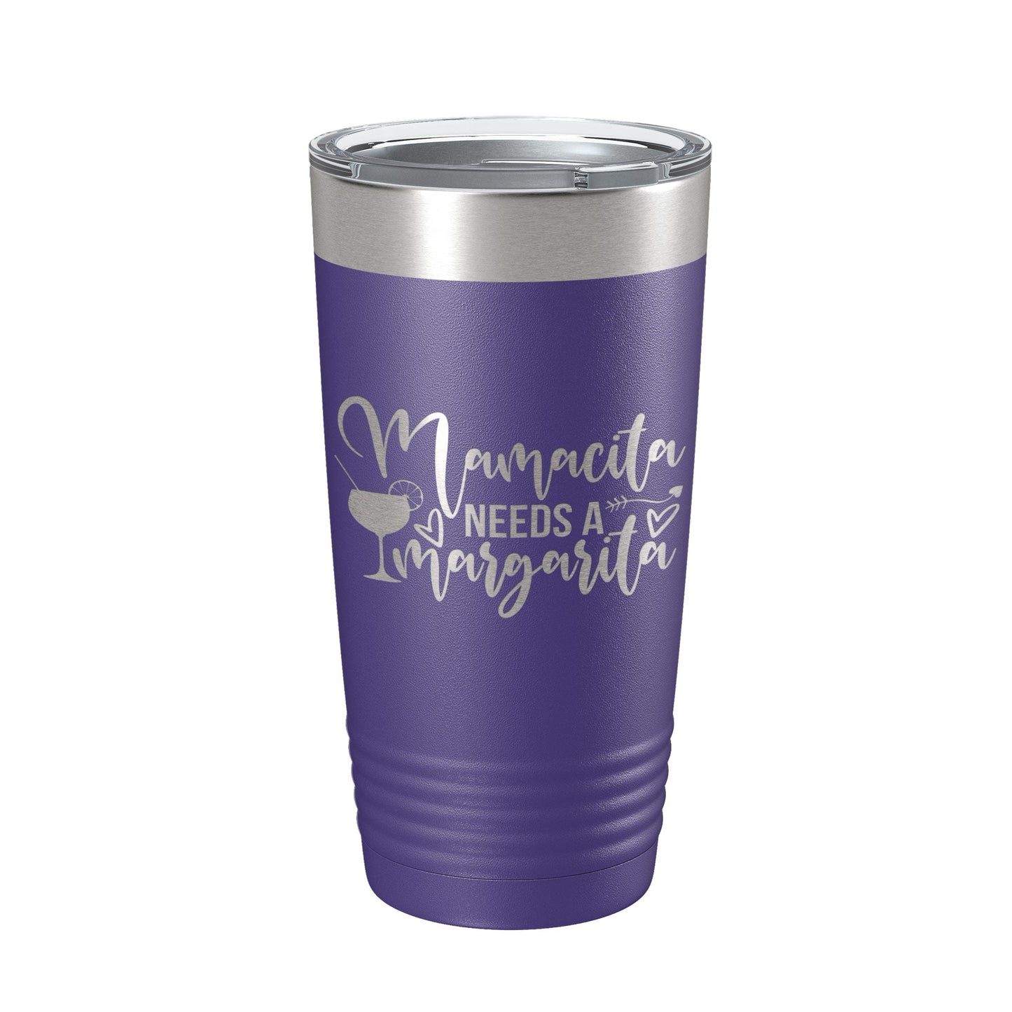 Mamacita Needs A Margarita Tumbler Funny Mom Travel Mug Mother's Day Gift Insulated Laser Engraved Coffee Cup Momma Mama Drink 20 oz-15