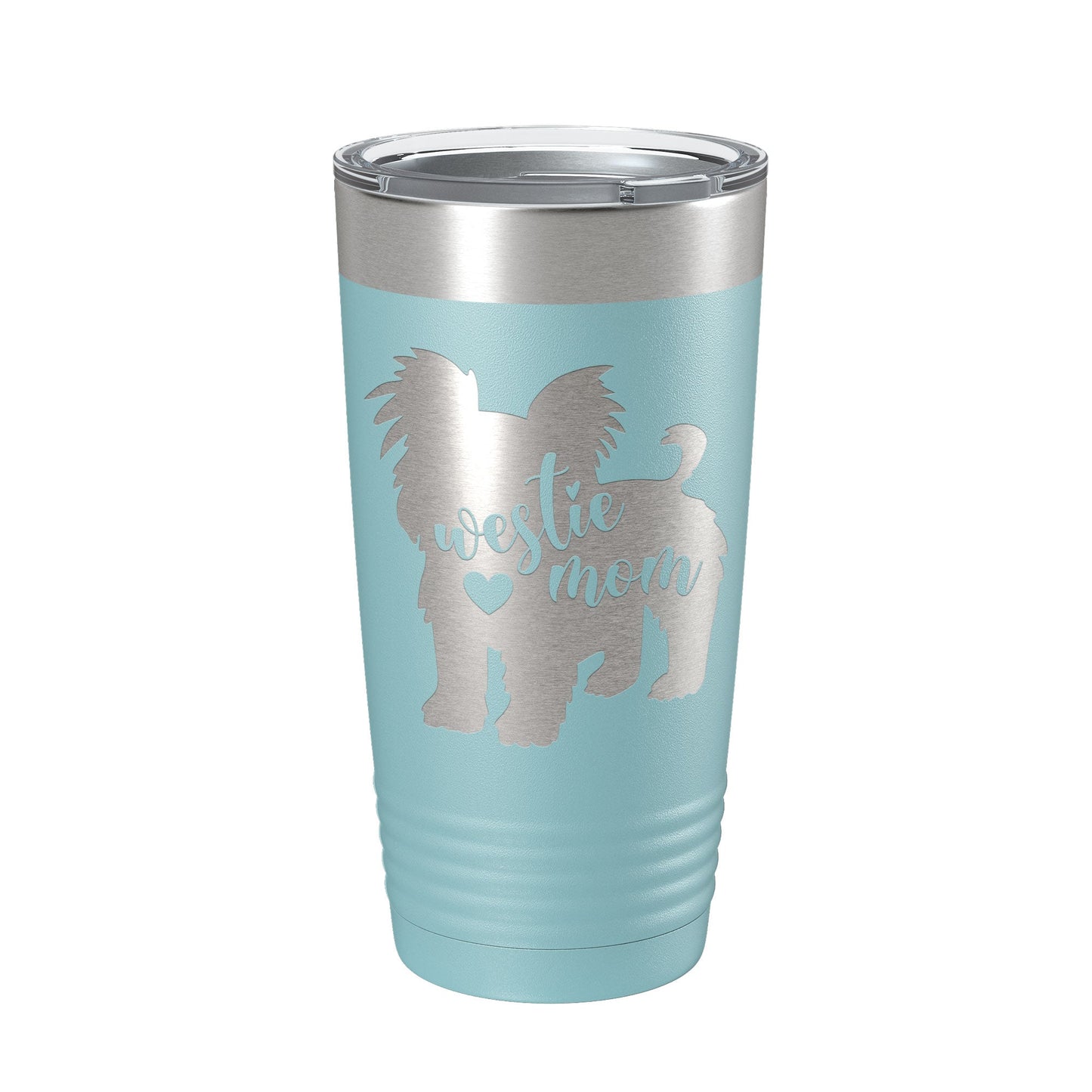 Westie Dog Mom Tumbler West Highland White Terrier Travel Mug Gift Insulated Laser Engraved Coffee Cup 20 oz-13