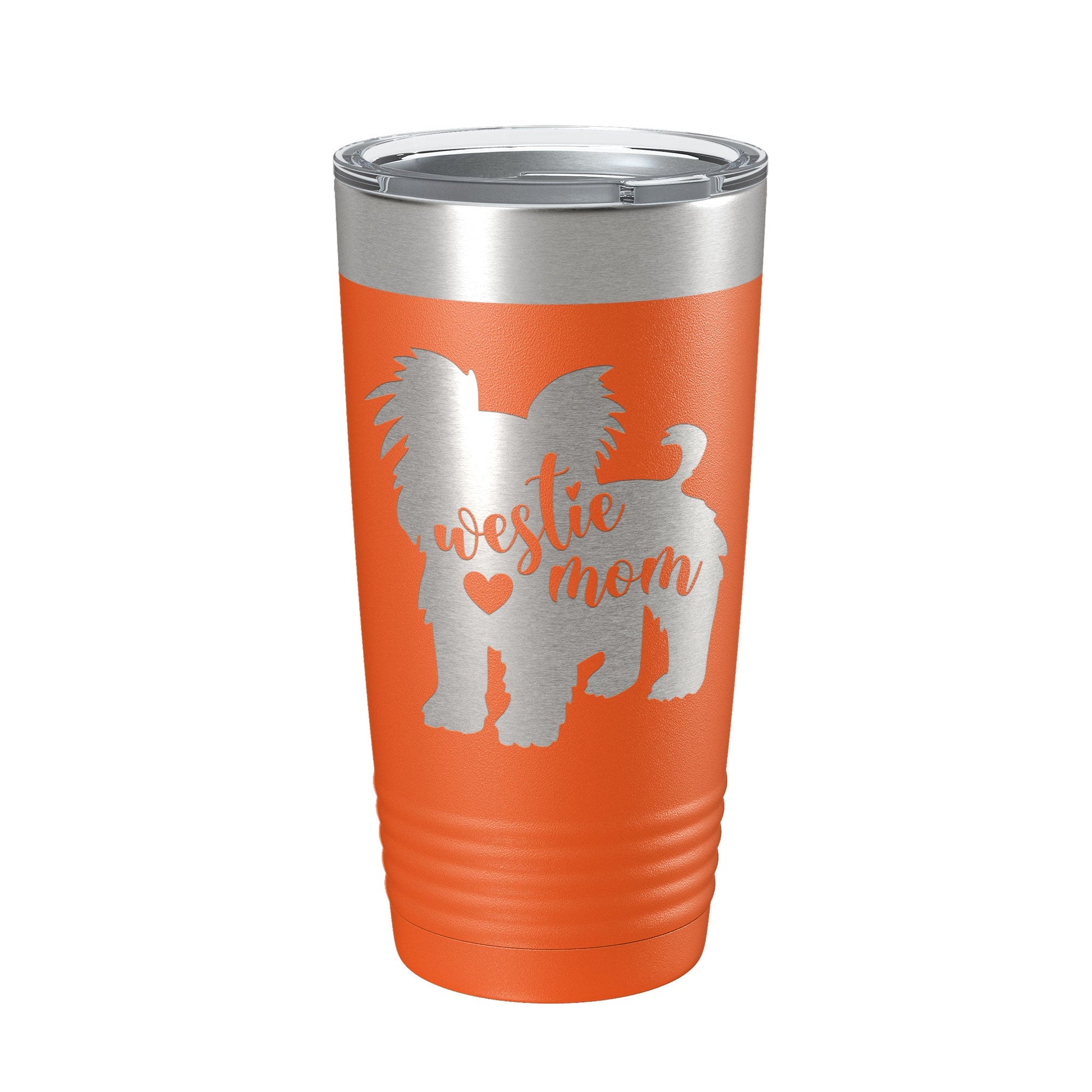 Westie Dog Mom Tumbler West Highland White Terrier Travel Mug Gift Insulated Laser Engraved Coffee Cup 20 oz-4