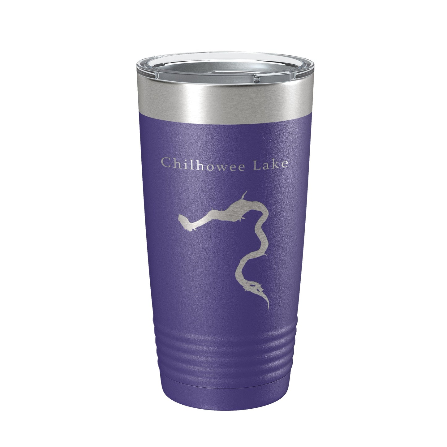 Chilhowee Lake Map Tumbler Travel Mug Insulated Laser Engraved Coffee Cup Tennessee 20 oz-15